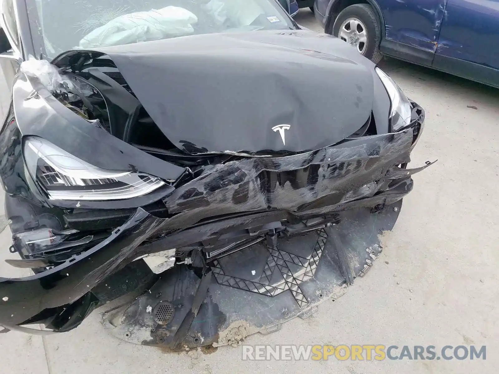 9 Photograph of a damaged car 5YJ3E1EA2KF398936 TESLA MODEL 3 2019