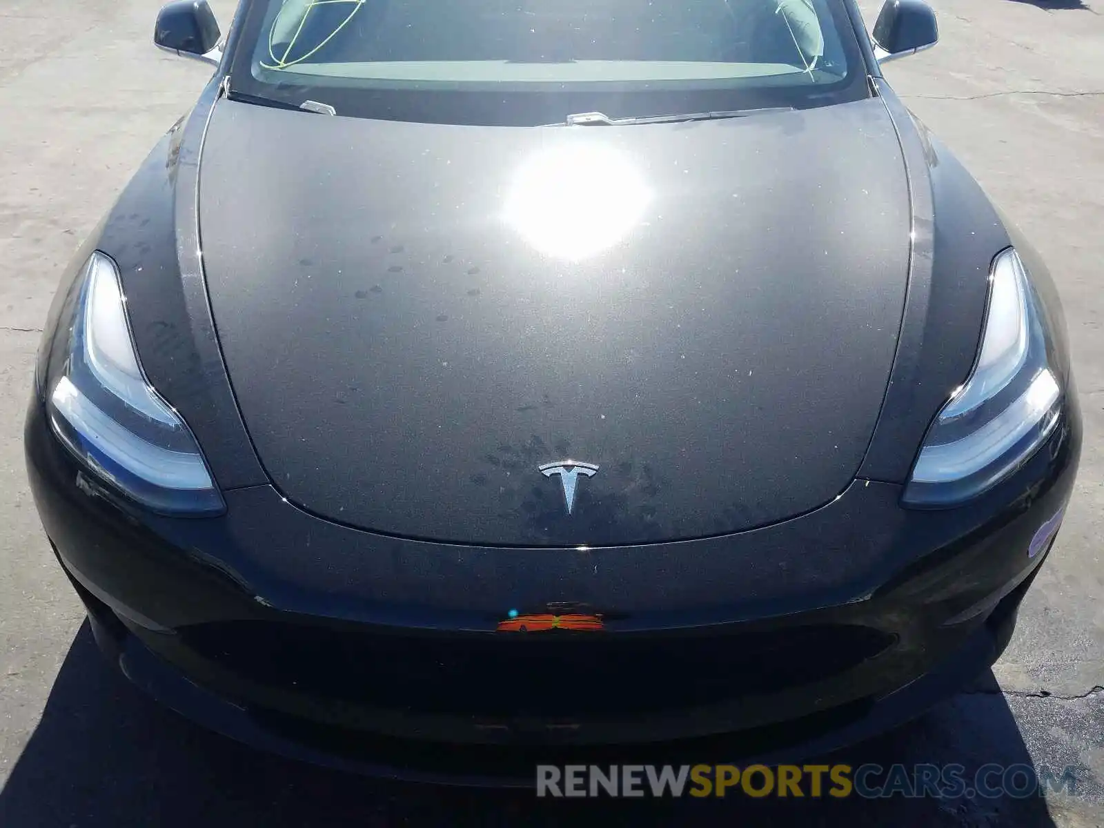 7 Photograph of a damaged car 5YJ3E1EA2KF399648 TESLA MODEL 3 2019