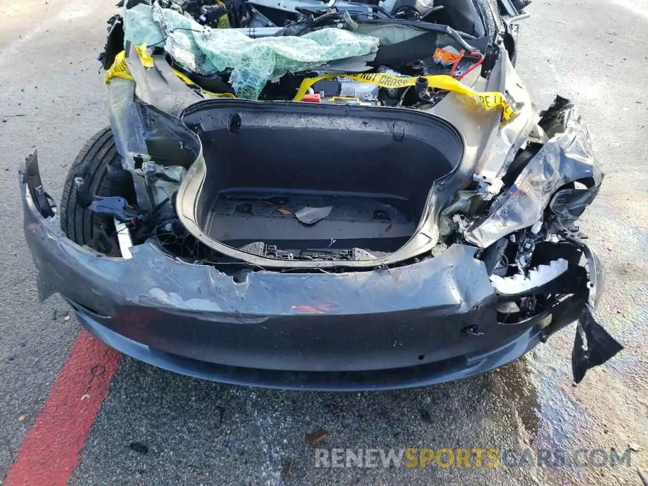 7 Photograph of a damaged car 5YJ3E1EA2KF400281 TESLA MODEL 3 2019