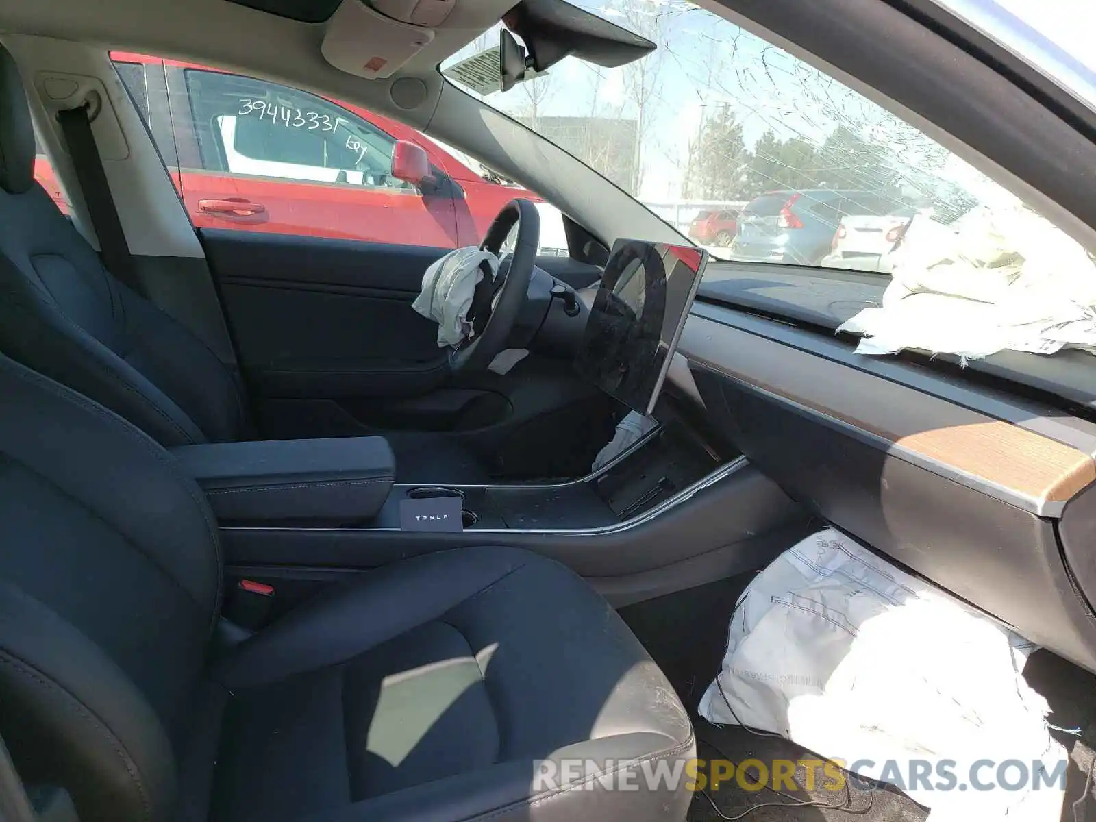 5 Photograph of a damaged car 5YJ3E1EA2KF401348 TESLA MODEL 3 2019