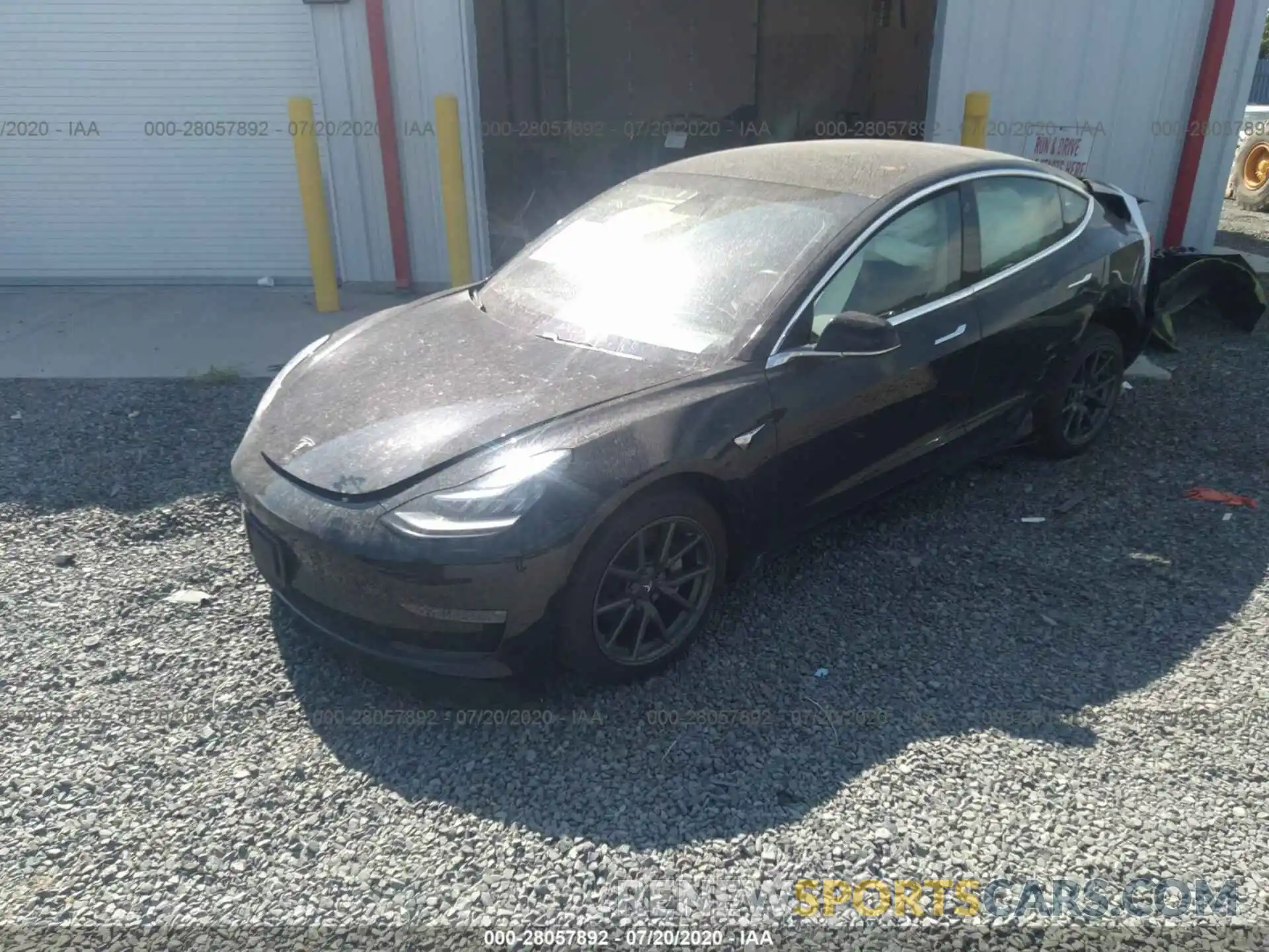 2 Фотография поврежденного автомобиля 5YJ3E1EA2KF409806 TESLA MODEL 3 2019