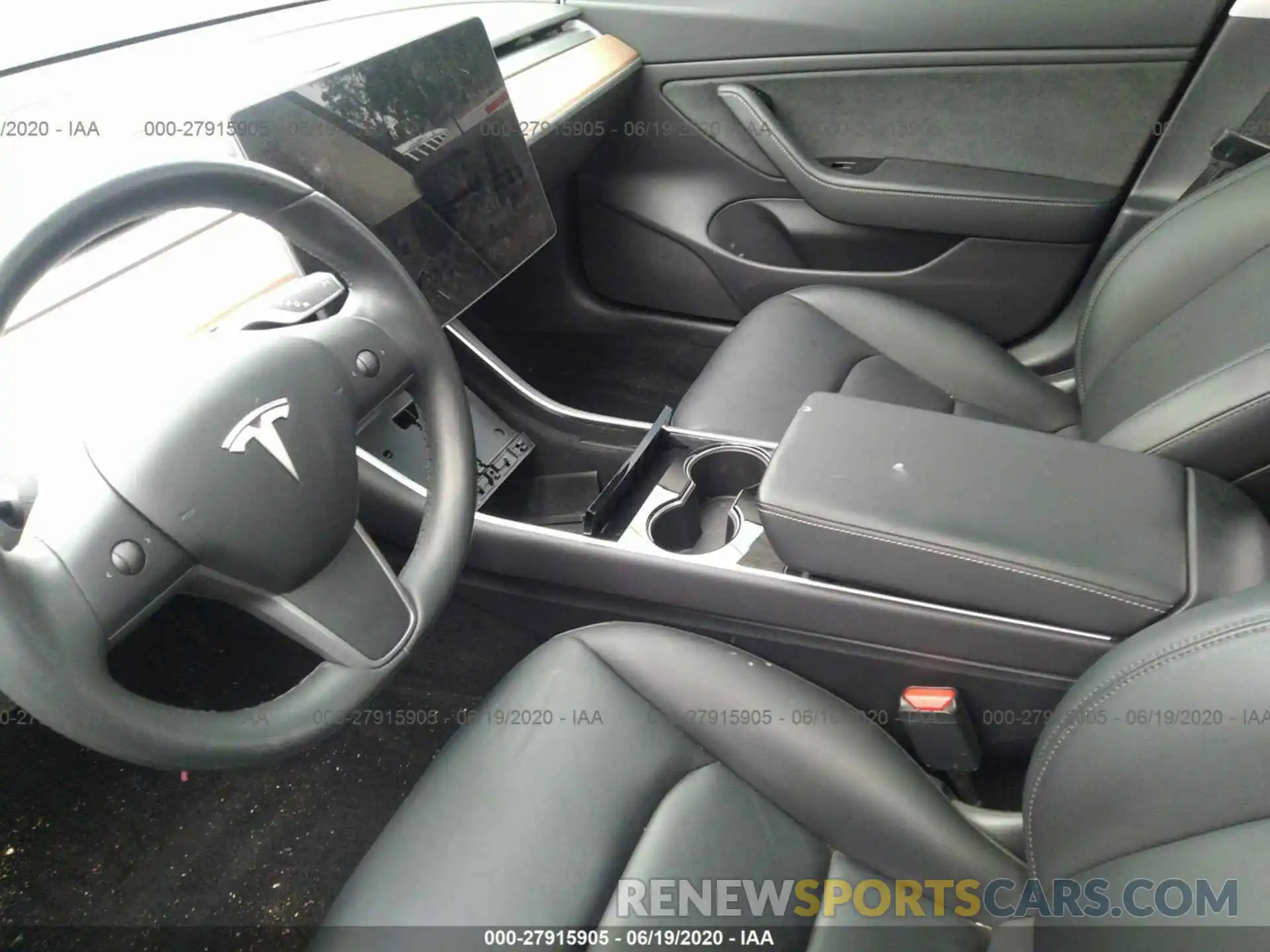 5 Photograph of a damaged car 5YJ3E1EA2KF410230 TESLA MODEL 3 2019