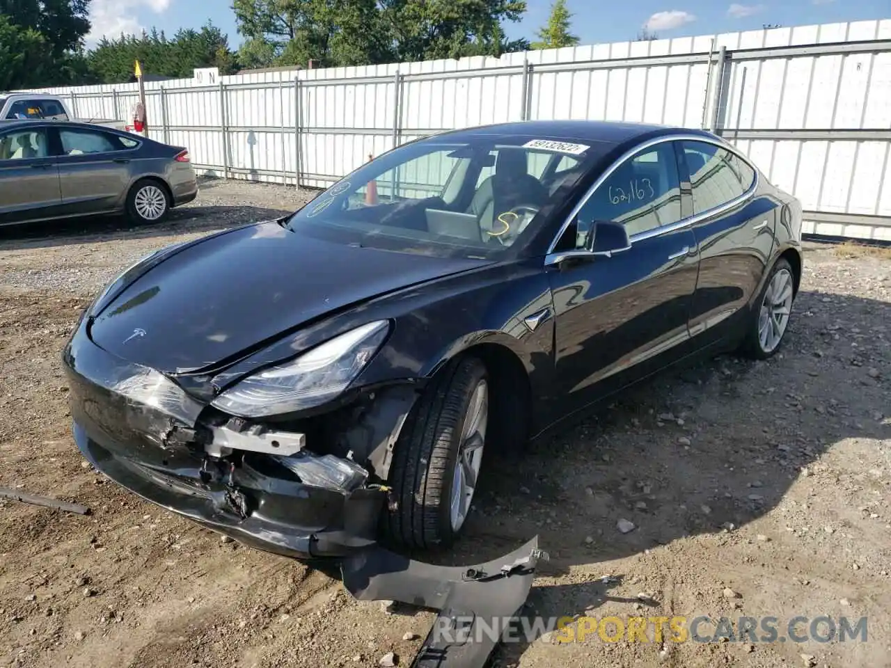 2 Фотография поврежденного автомобиля 5YJ3E1EA2KF412480 TESLA MODEL 3 2019