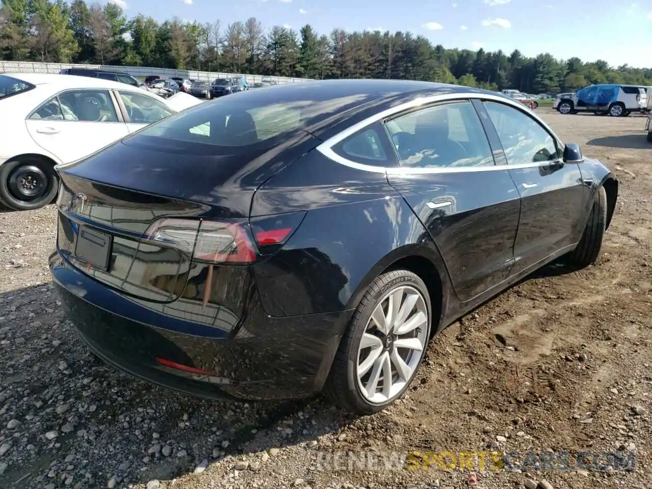 4 Фотография поврежденного автомобиля 5YJ3E1EA2KF412480 TESLA MODEL 3 2019