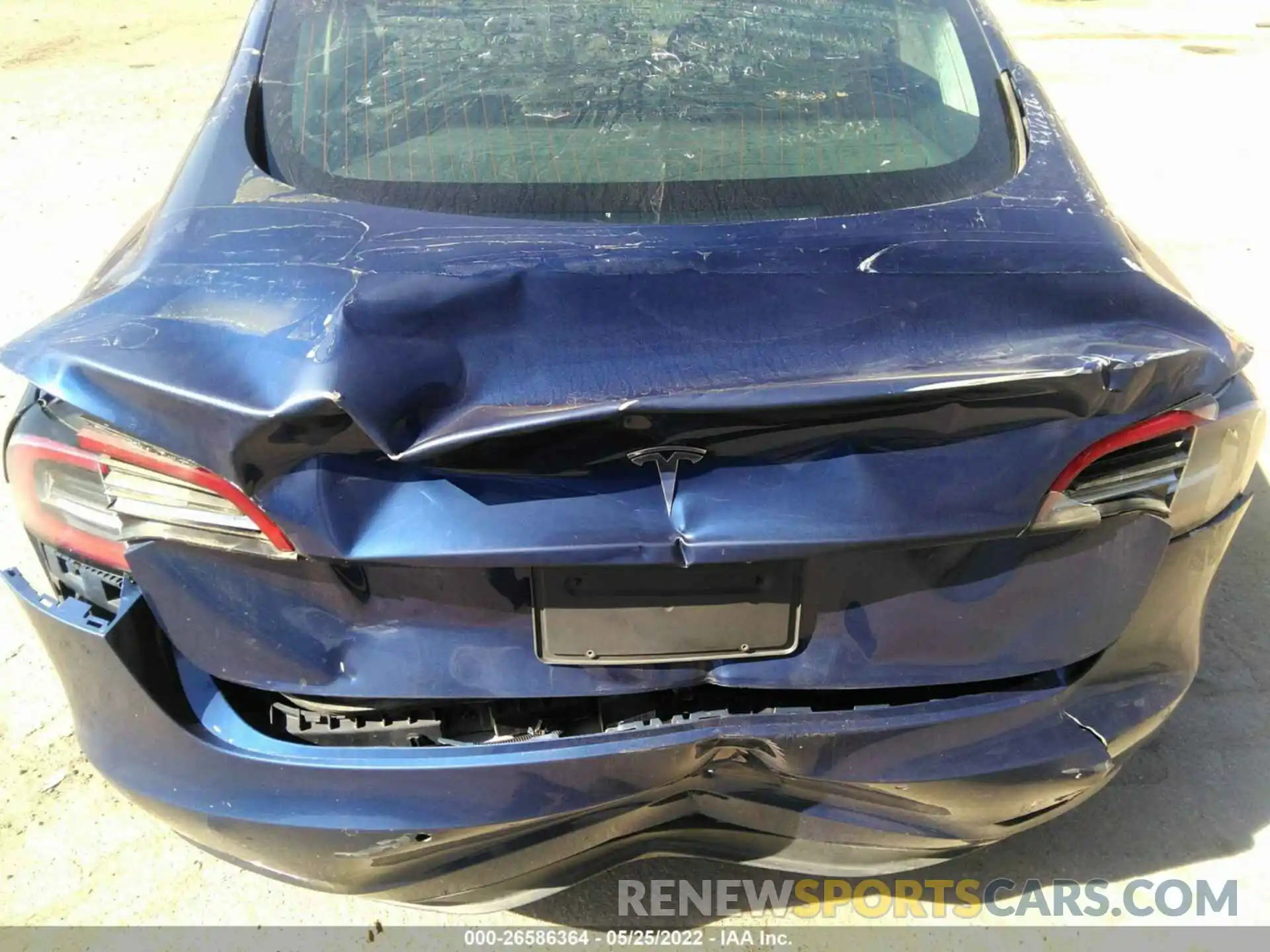 6 Photograph of a damaged car 5YJ3E1EA2KF416559 TESLA MODEL 3 2019