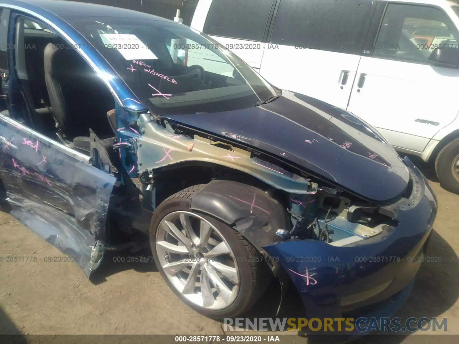 6 Photograph of a damaged car 5YJ3E1EA2KF417341 TESLA MODEL 3 2019