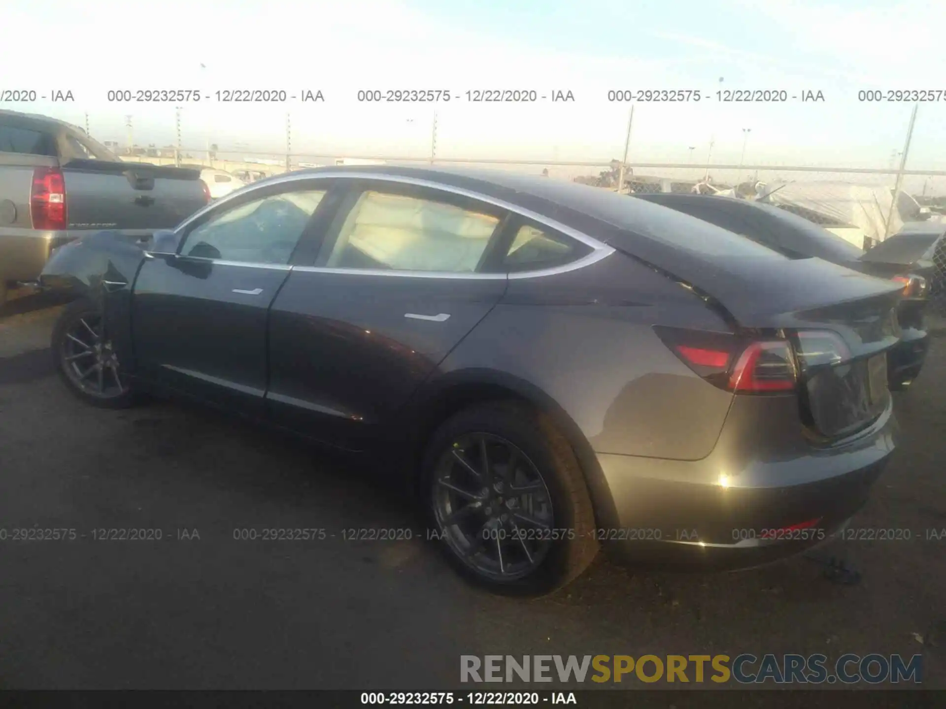 3 Photograph of a damaged car 5YJ3E1EA2KF421177 TESLA MODEL 3 2019