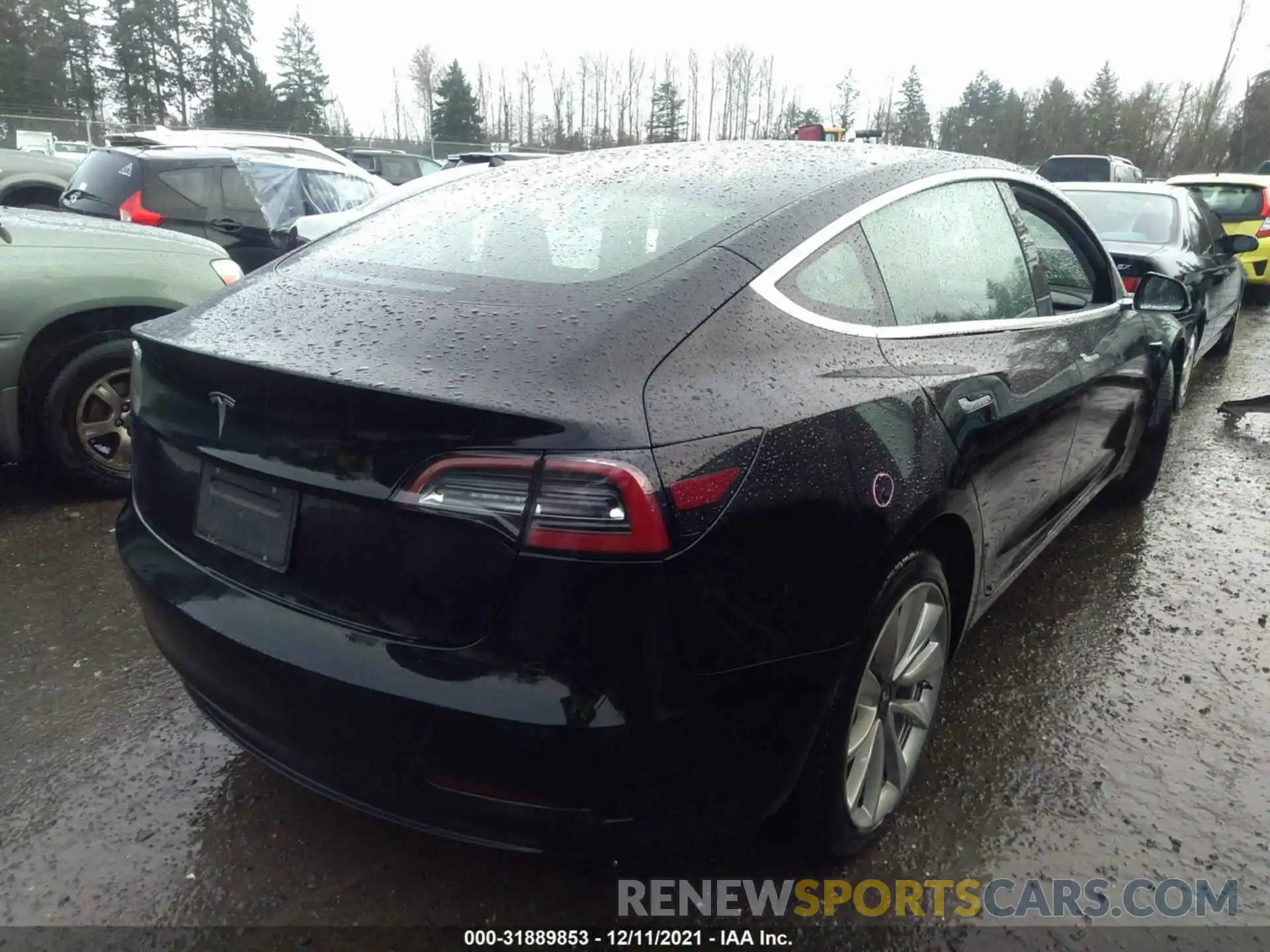 4 Фотография поврежденного автомобиля 5YJ3E1EA2KF434575 TESLA MODEL 3 2019