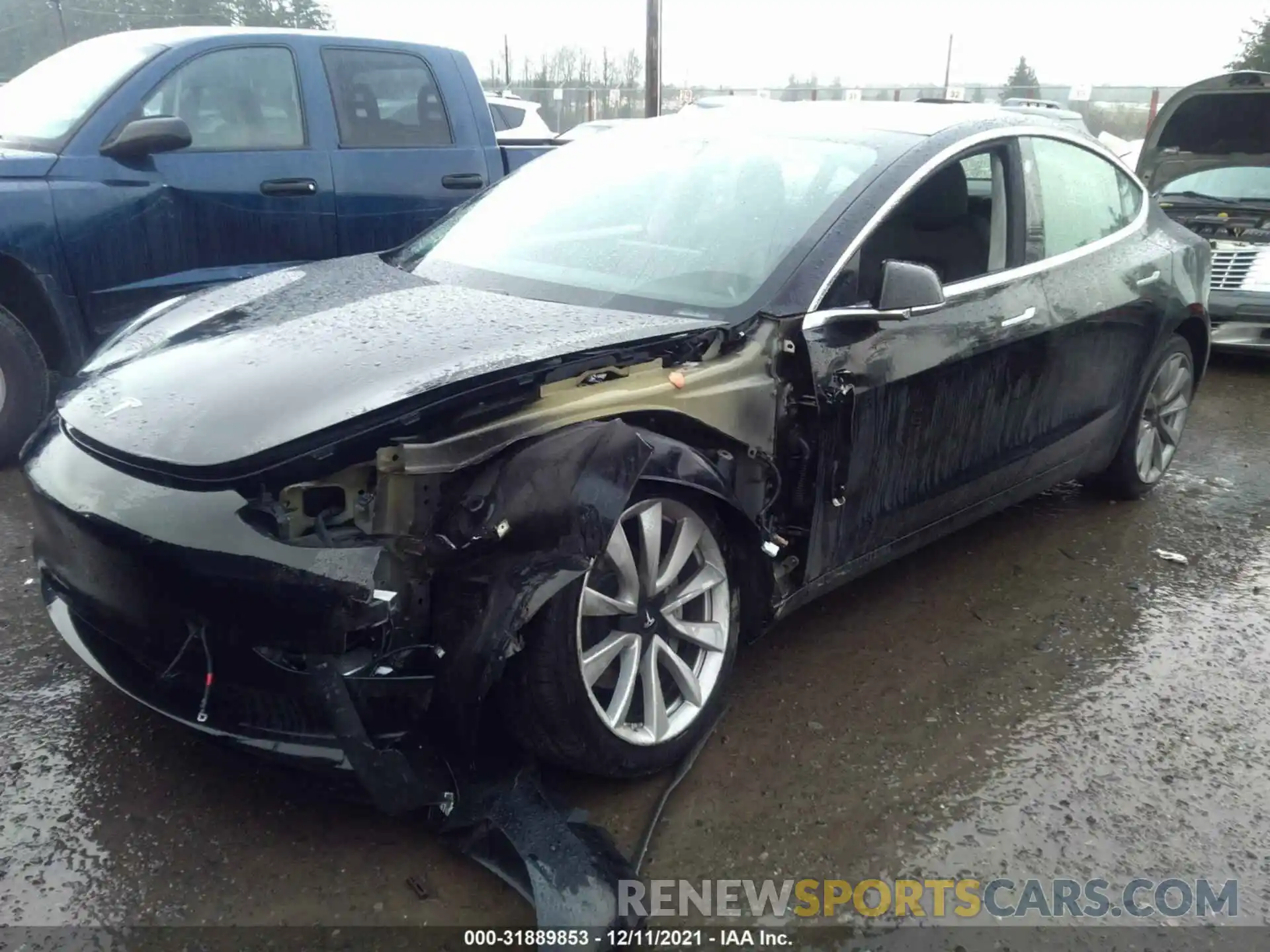 6 Photograph of a damaged car 5YJ3E1EA2KF434575 TESLA MODEL 3 2019