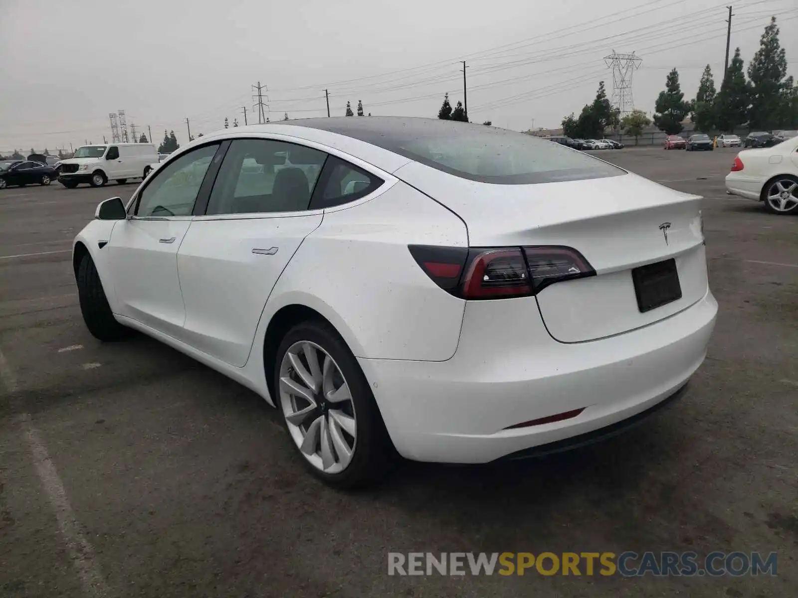 3 Photograph of a damaged car 5YJ3E1EA2KF436455 TESLA MODEL 3 2019