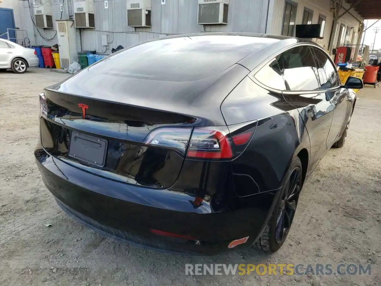 4 Photograph of a damaged car 5YJ3E1EA2KF446578 TESLA MODEL 3 2019