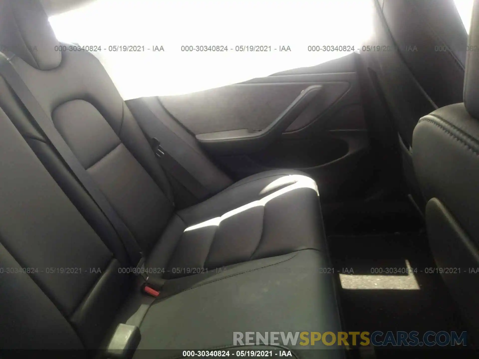 9 Photograph of a damaged car 5YJ3E1EA2KF482495 TESLA MODEL 3 2019