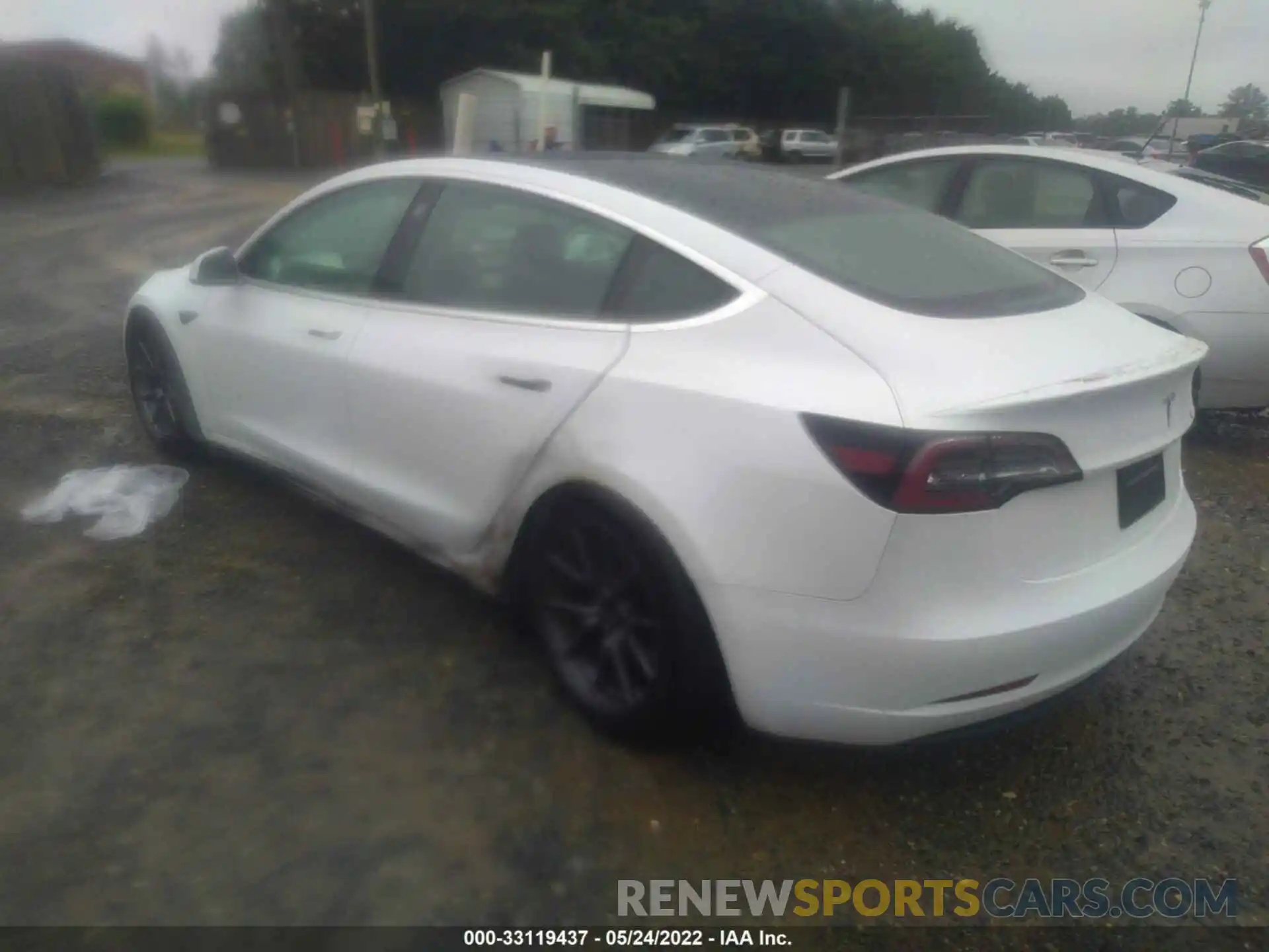 3 Photograph of a damaged car 5YJ3E1EA2KF483727 TESLA MODEL 3 2019