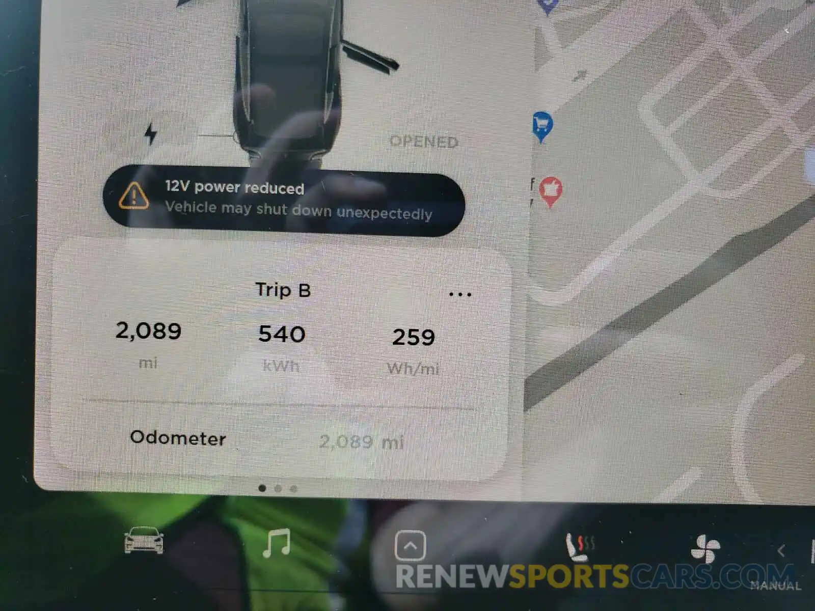 8 Photograph of a damaged car 5YJ3E1EA2KF484277 TESLA MODEL 3 2019