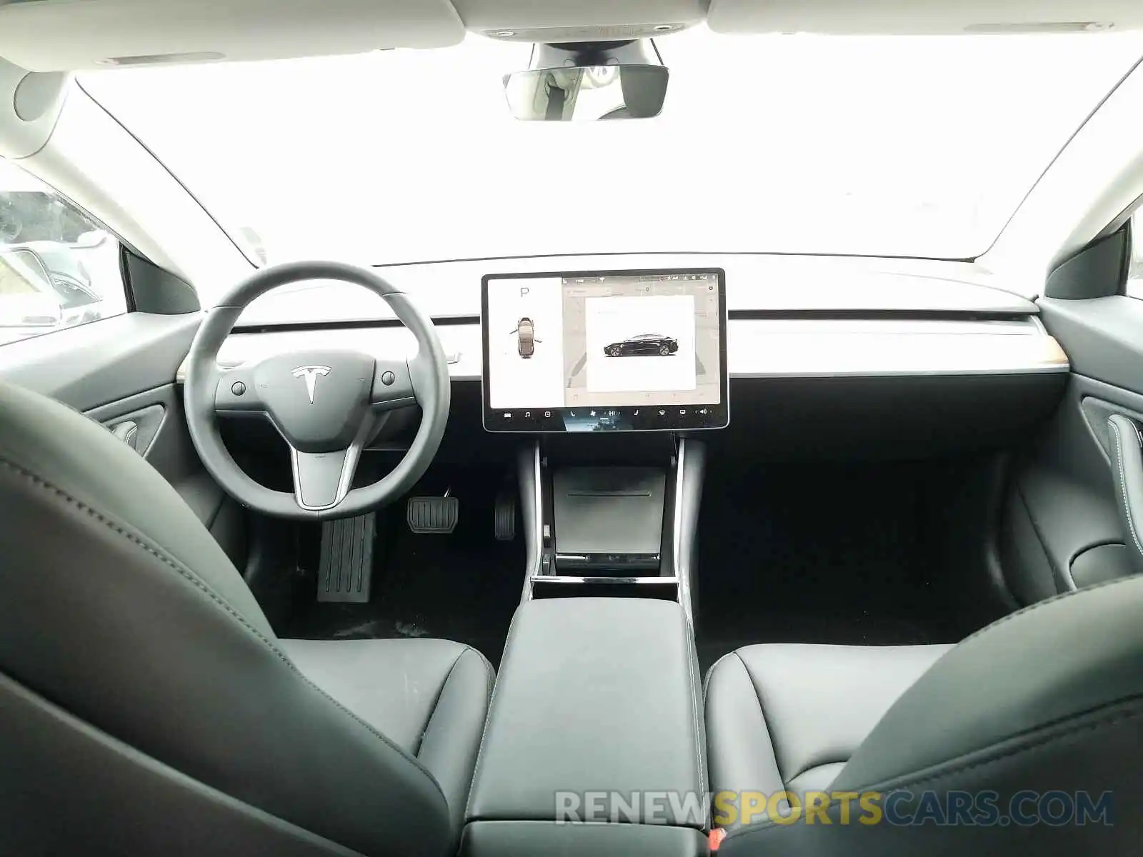 9 Photograph of a damaged car 5YJ3E1EA2KF484506 TESLA MODEL 3 2019