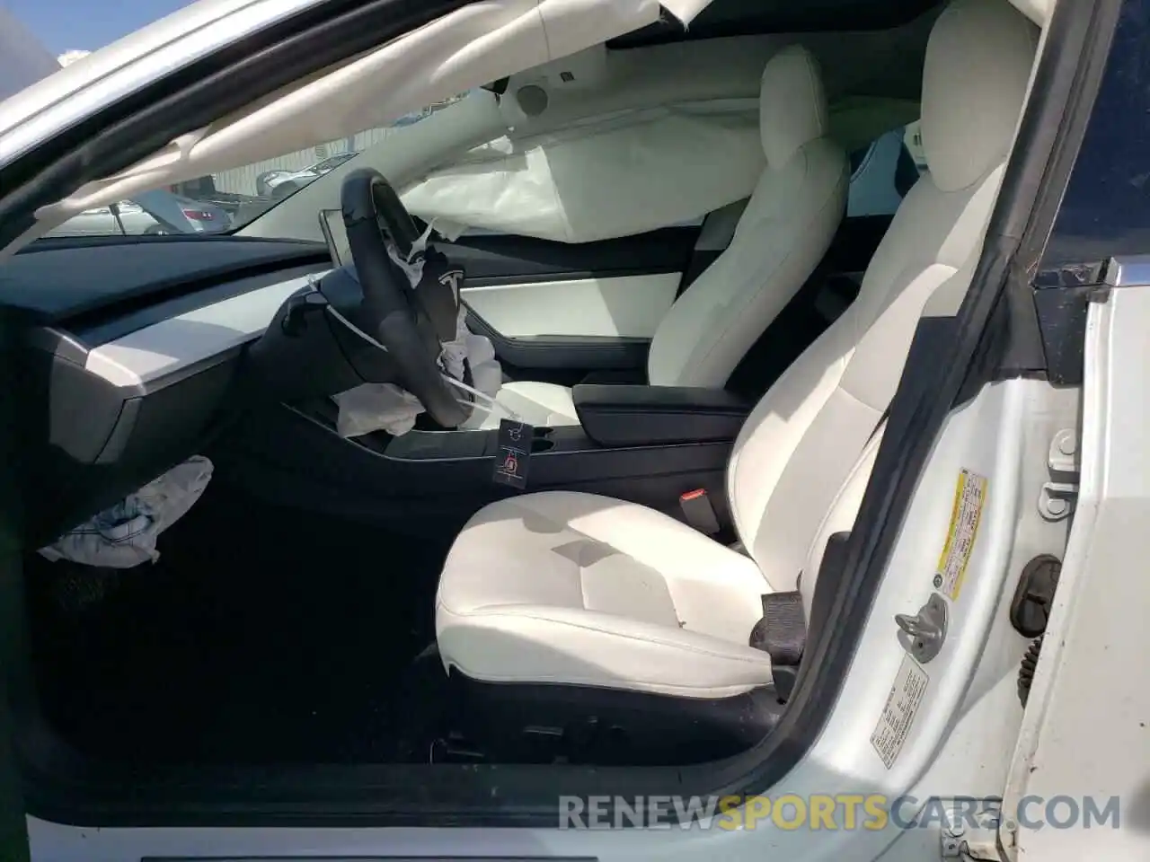 7 Photograph of a damaged car 5YJ3E1EA2KF486904 TESLA MODEL 3 2019