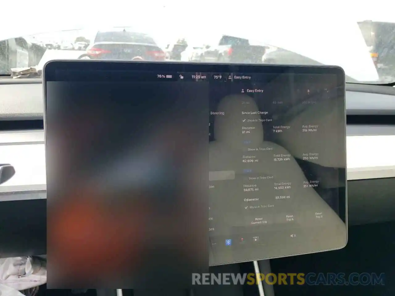 9 Photograph of a damaged car 5YJ3E1EA2KF486904 TESLA MODEL 3 2019