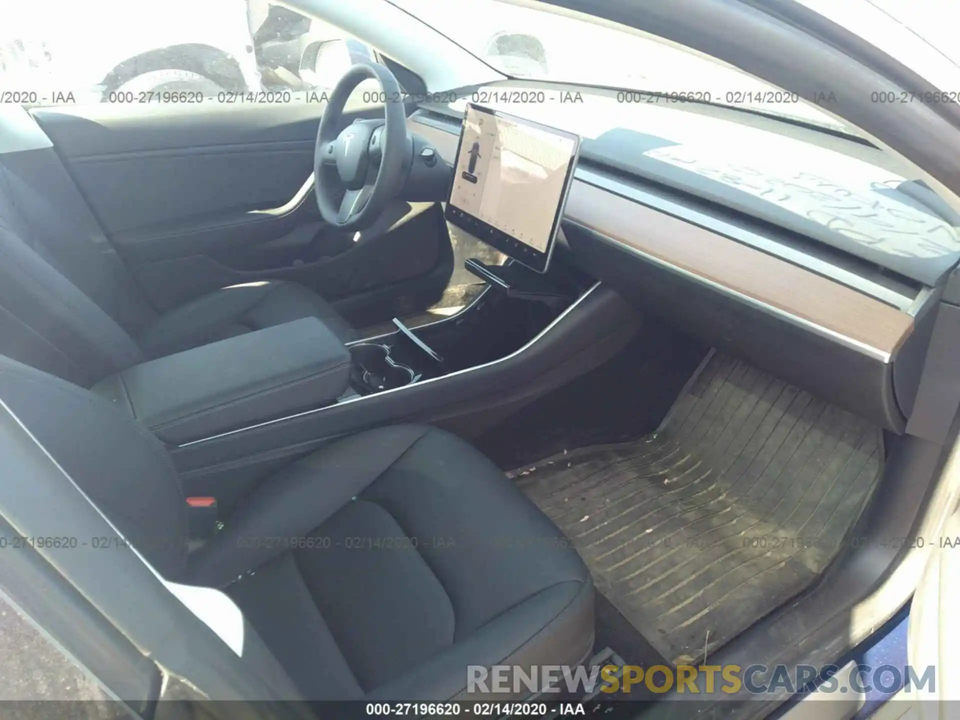 5 Photograph of a damaged car 5YJ3E1EA2KF495392 TESLA MODEL 3 2019