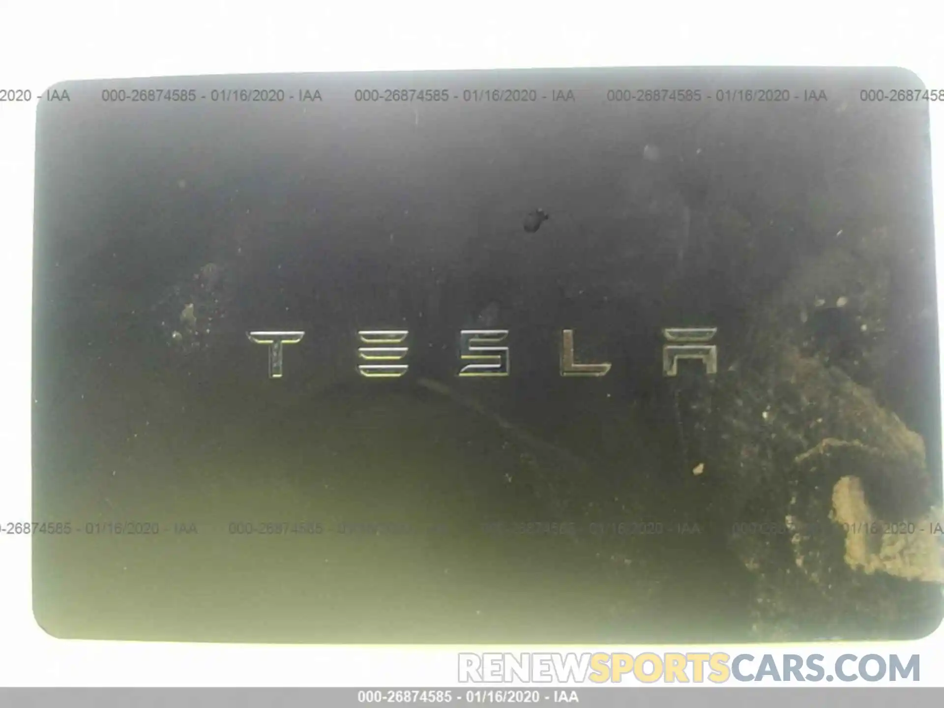 11 Photograph of a damaged car 5YJ3E1EA2KF509405 TESLA MODEL 3 2019