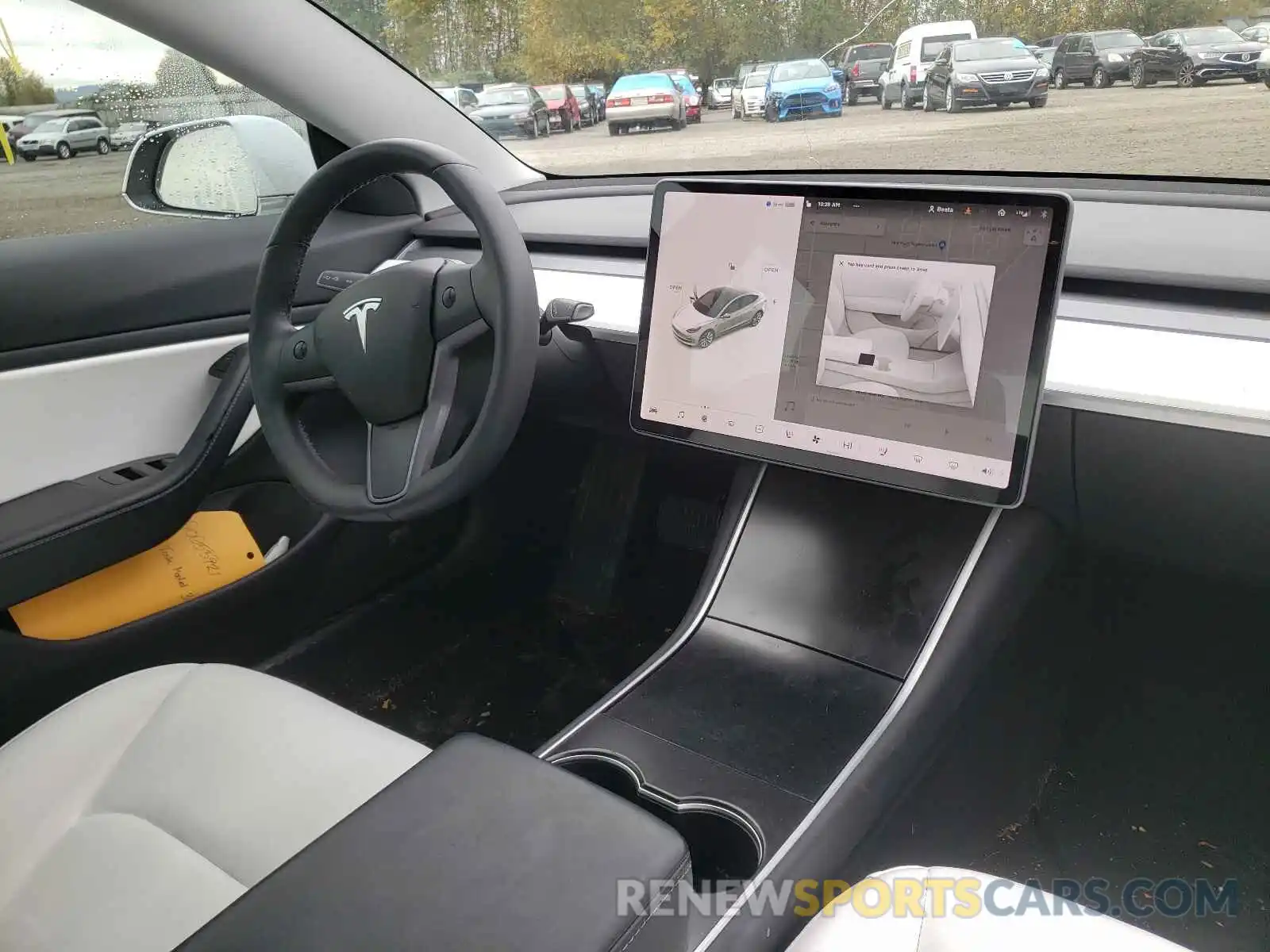 9 Photograph of a damaged car 5YJ3E1EA2KF509842 TESLA MODEL 3 2019