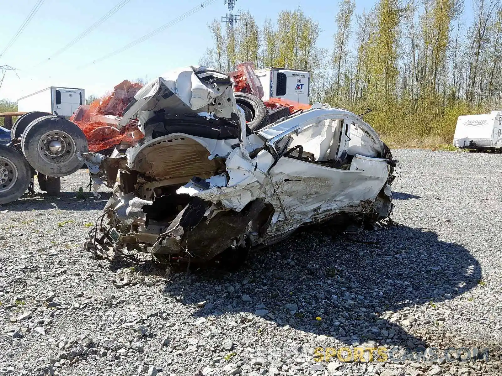 4 Photograph of a damaged car 5YJ3E1EA2KF514863 TESLA MODEL 3 2019