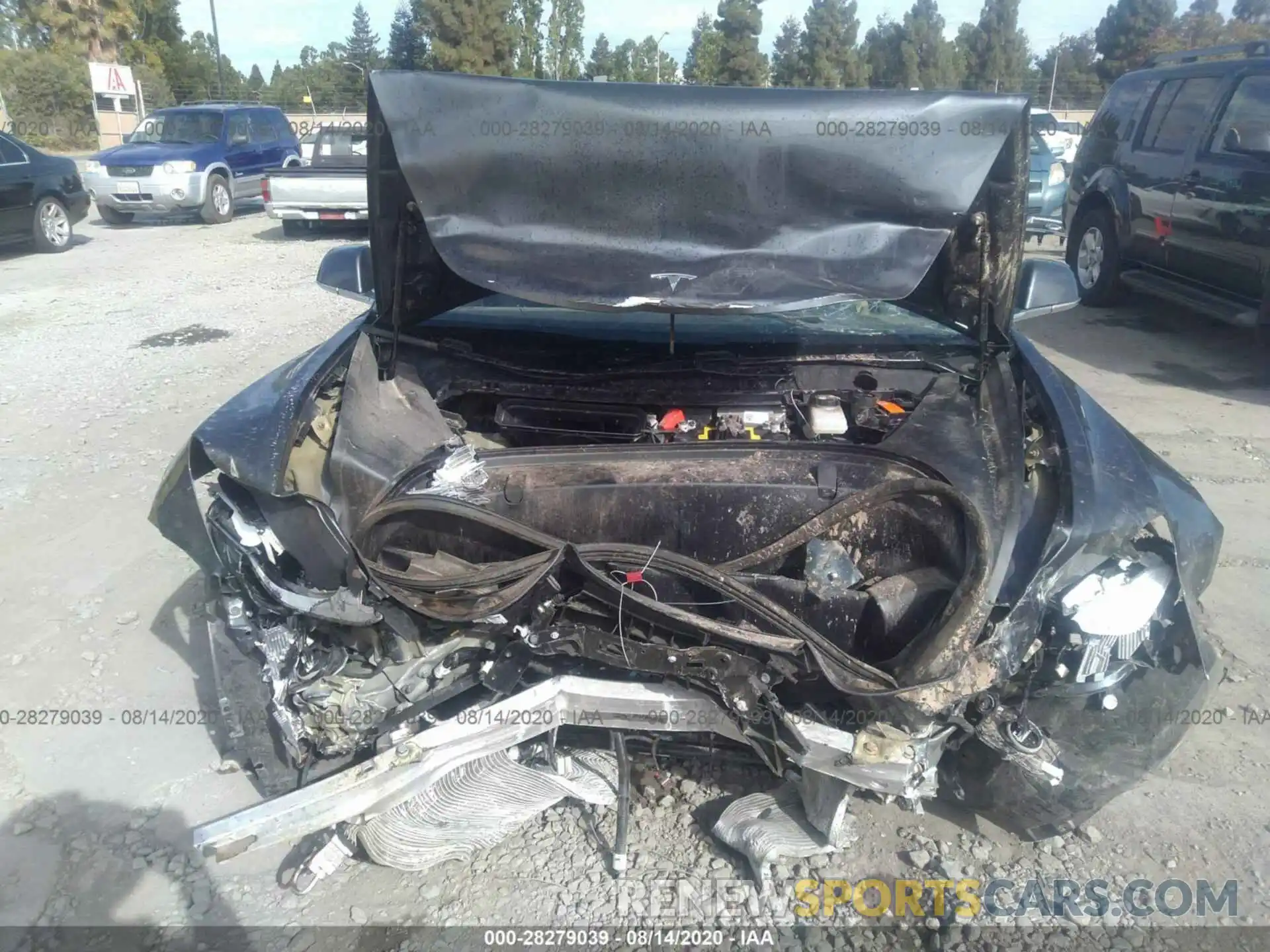 6 Photograph of a damaged car 5YJ3E1EA2KF529864 TESLA MODEL 3 2019