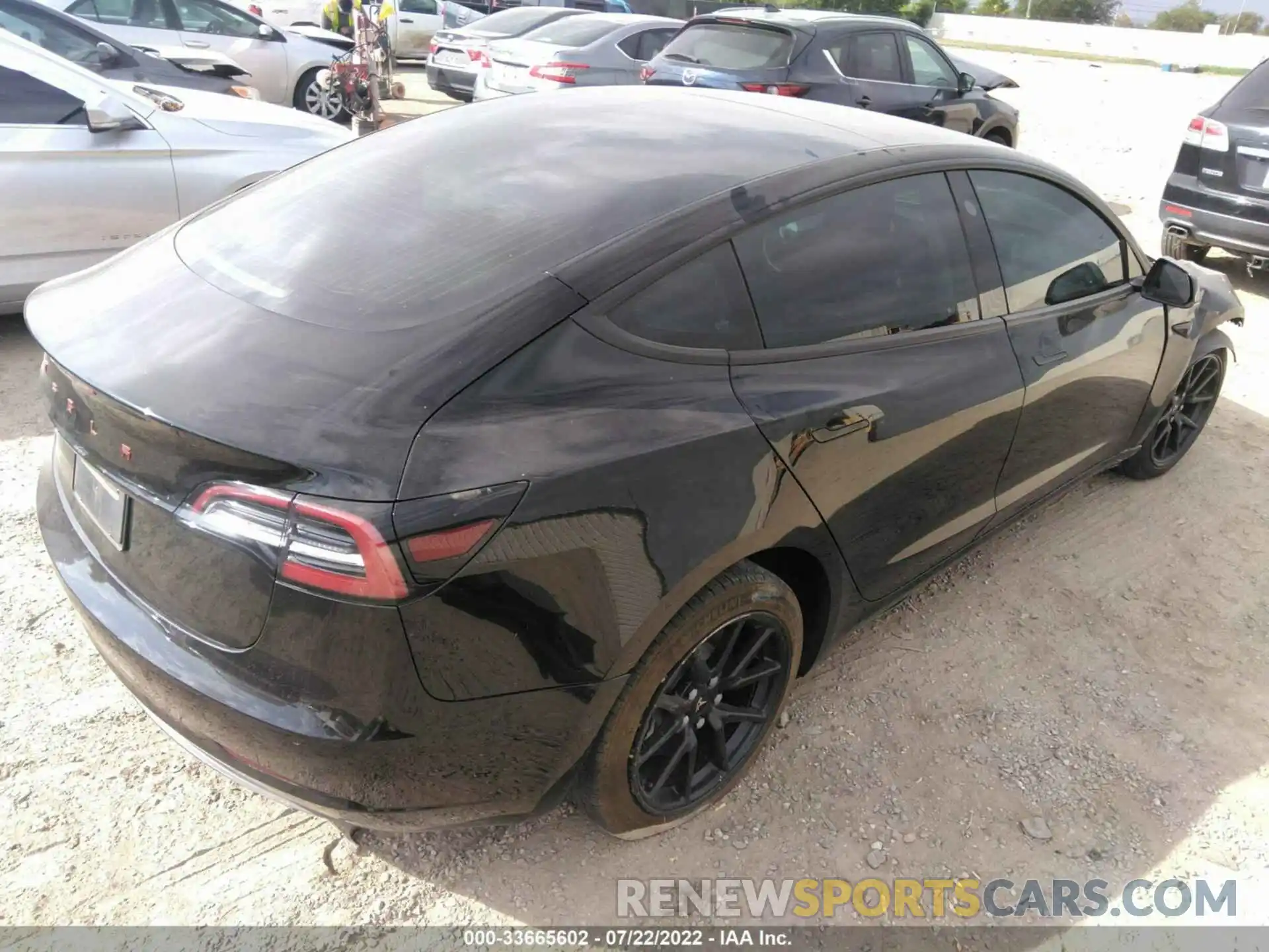 4 Фотография поврежденного автомобиля 5YJ3E1EA3KF297579 TESLA MODEL 3 2019