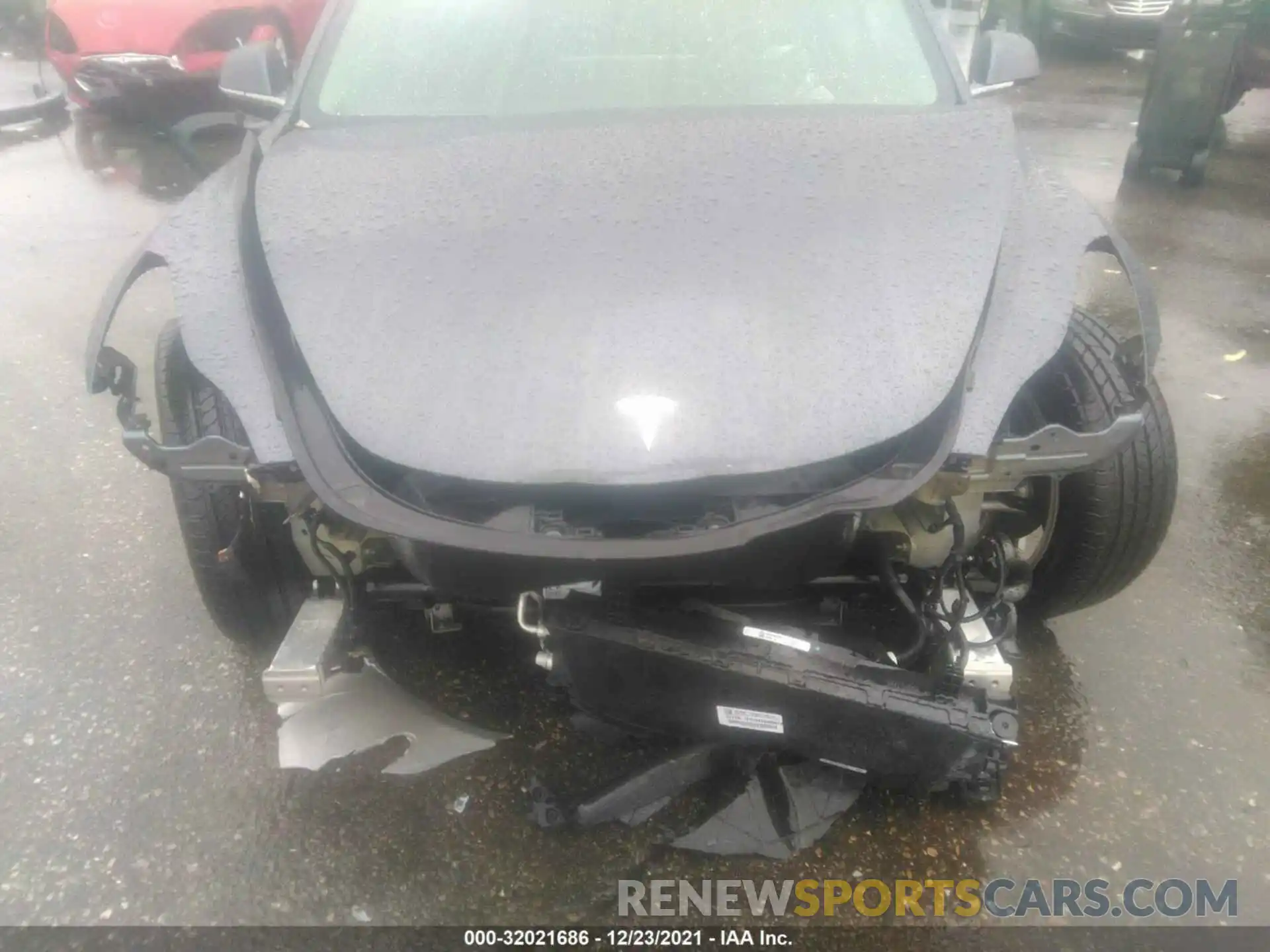 6 Photograph of a damaged car 5YJ3E1EA3KF300898 TESLA MODEL 3 2019