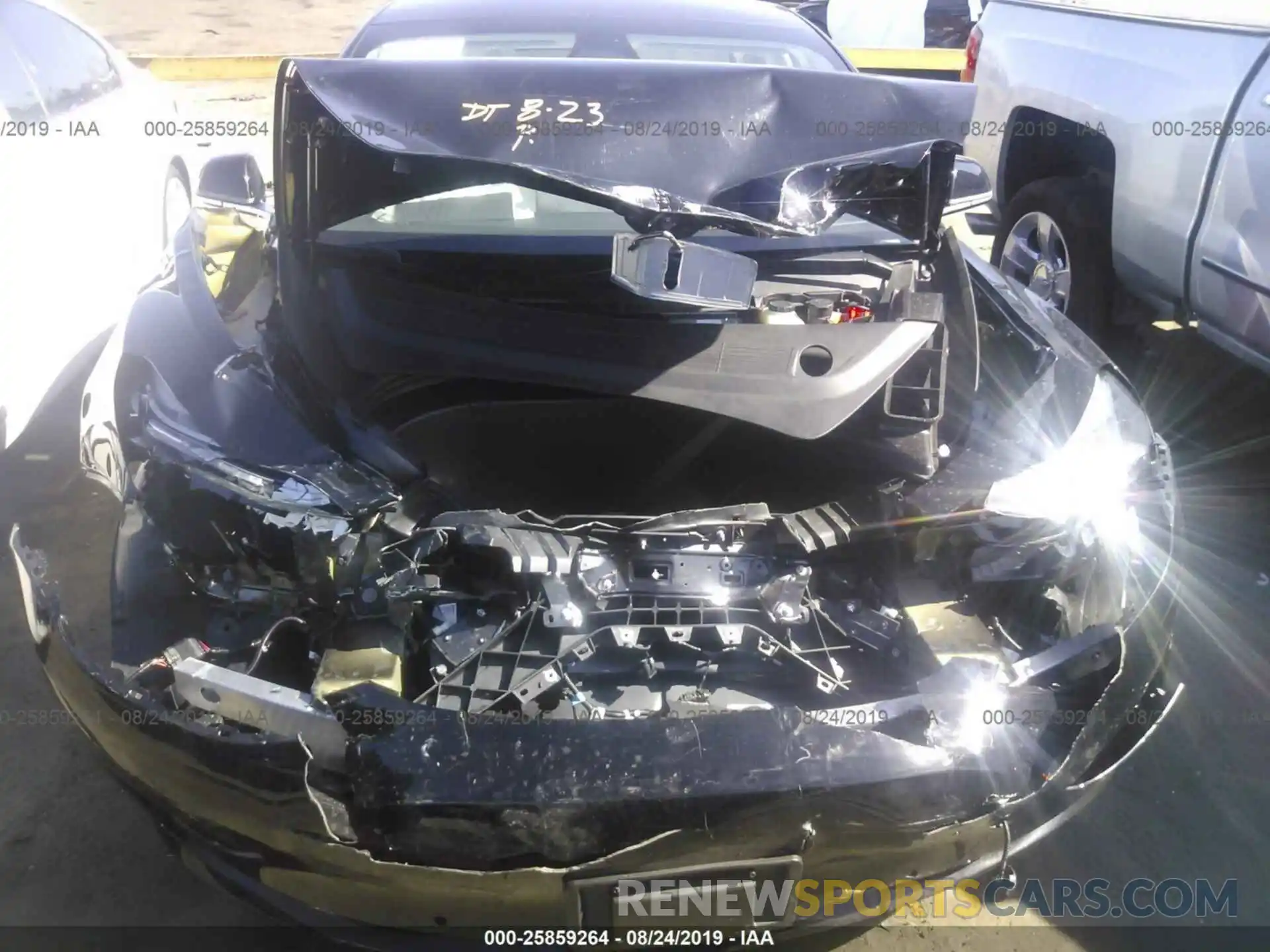 6 Фотография поврежденного автомобиля 5YJ3E1EA3KF301646 TESLA MODEL 3 2019