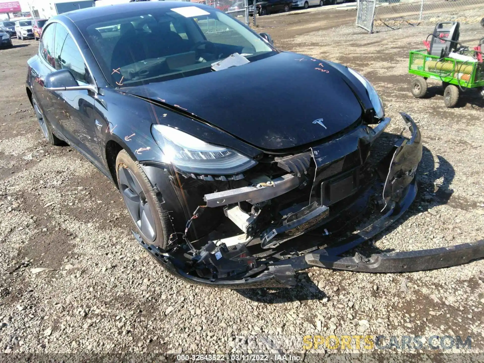 6 Photograph of a damaged car 5YJ3E1EA3KF304479 TESLA MODEL 3 2019