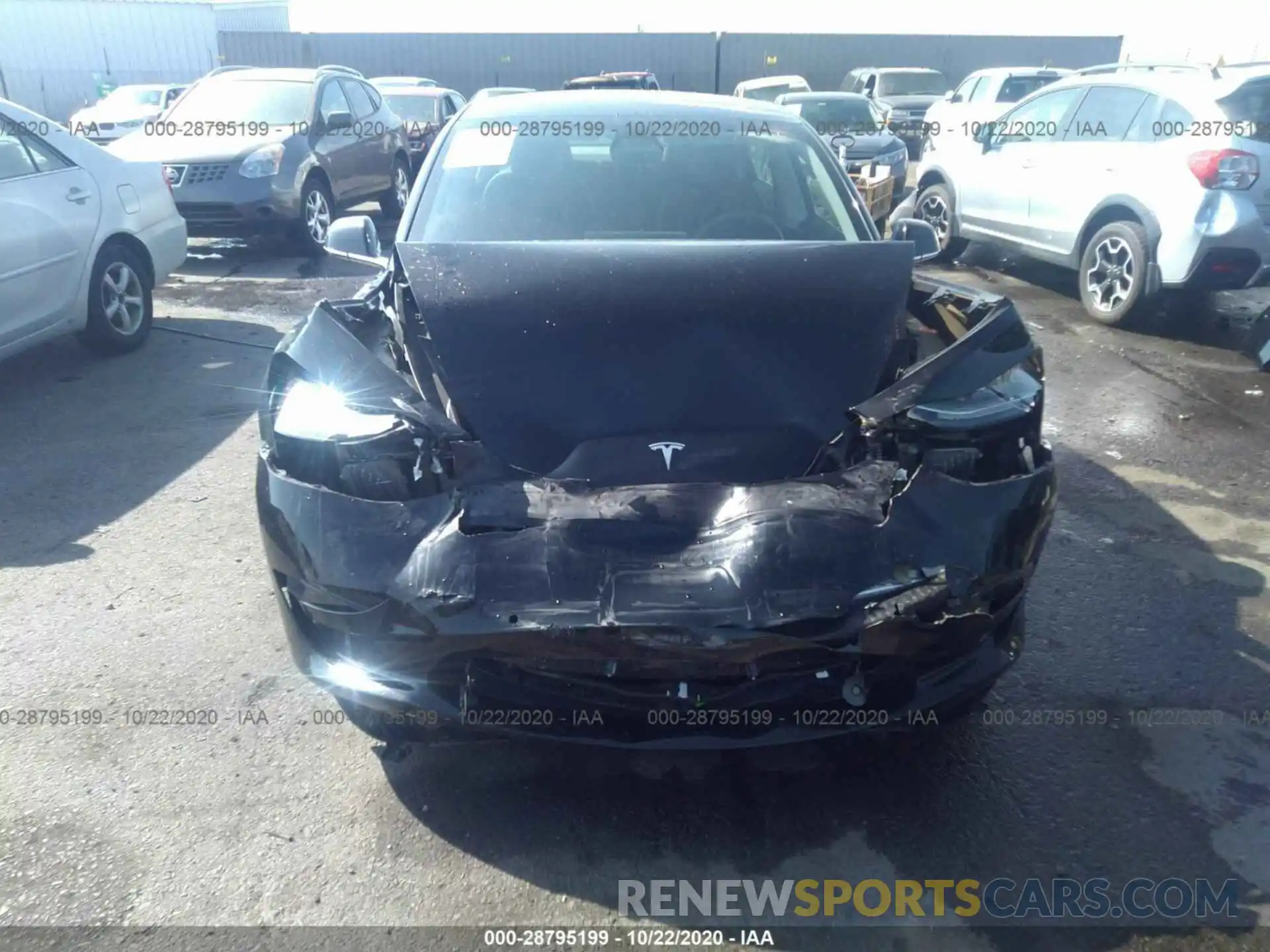 6 Photograph of a damaged car 5YJ3E1EA3KF304529 TESLA MODEL 3 2019