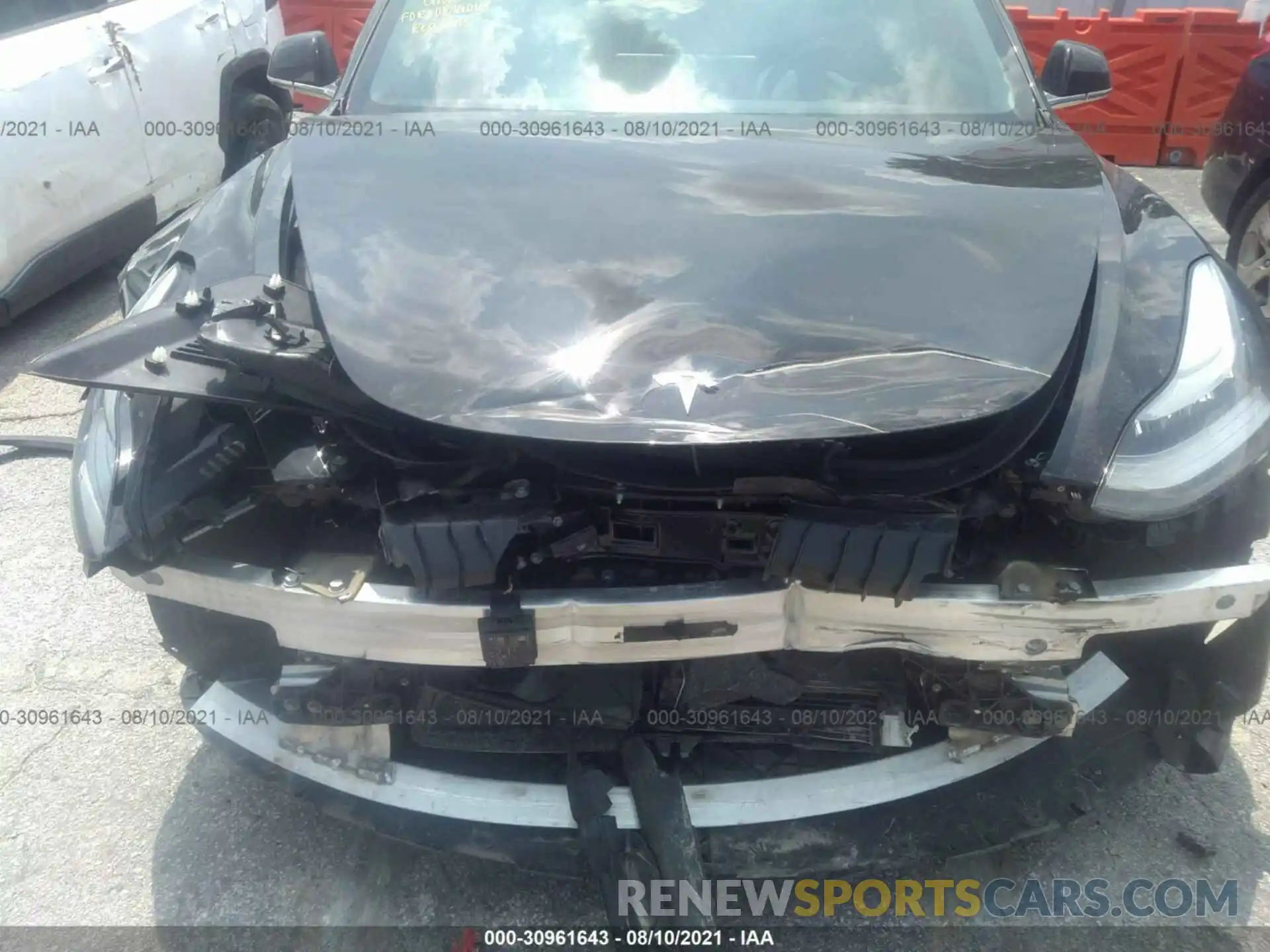 6 Photograph of a damaged car 5YJ3E1EA3KF305650 TESLA MODEL 3 2019