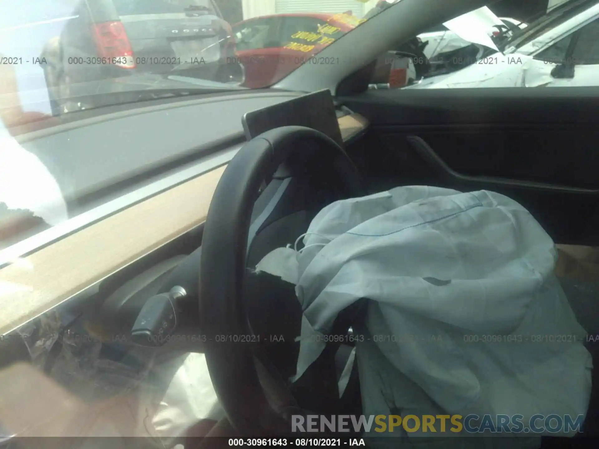 7 Photograph of a damaged car 5YJ3E1EA3KF305650 TESLA MODEL 3 2019