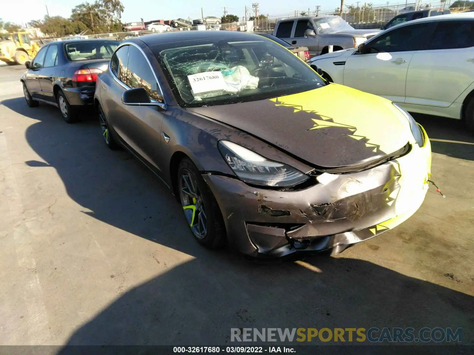 6 Photograph of a damaged car 5YJ3E1EA3KF306796 TESLA MODEL 3 2019