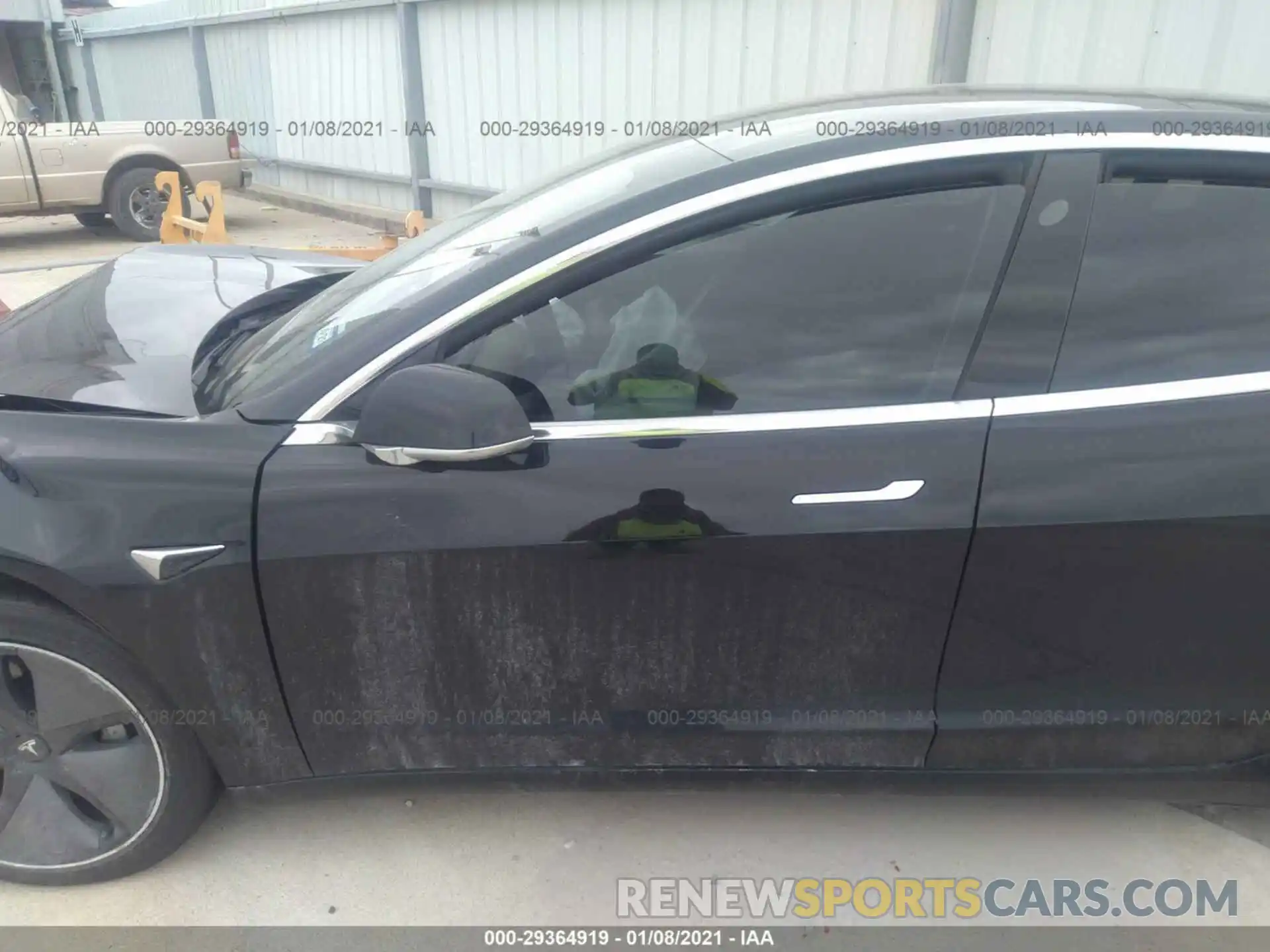 7 Photograph of a damaged car 5YJ3E1EA3KF307141 TESLA MODEL 3 2019