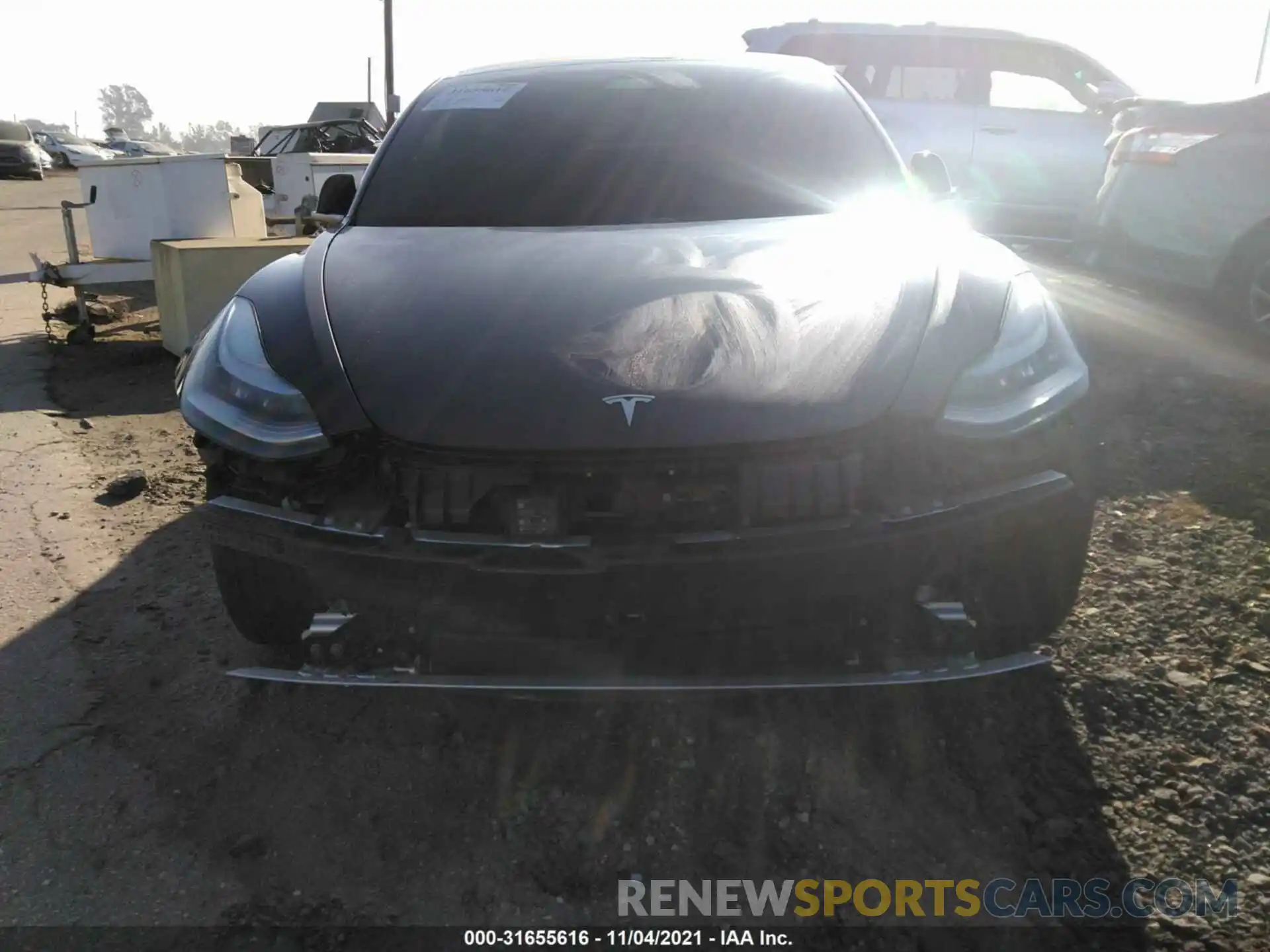 6 Photograph of a damaged car 5YJ3E1EA3KF308239 TESLA MODEL 3 2019