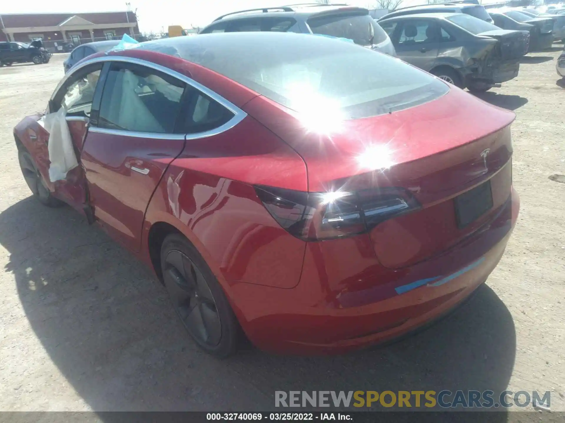 3 Фотография поврежденного автомобиля 5YJ3E1EA3KF308712 TESLA MODEL 3 2019