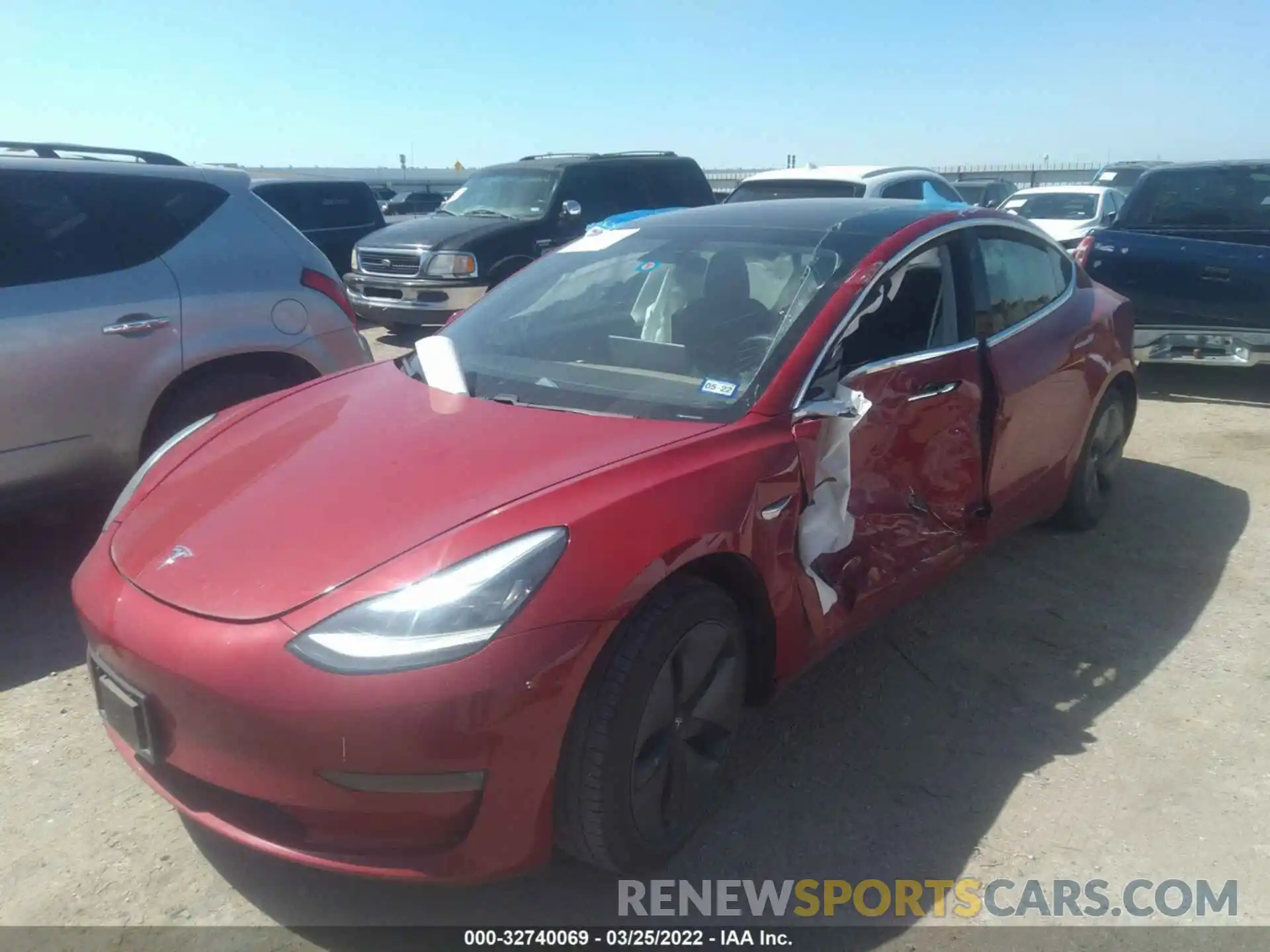 6 Photograph of a damaged car 5YJ3E1EA3KF308712 TESLA MODEL 3 2019