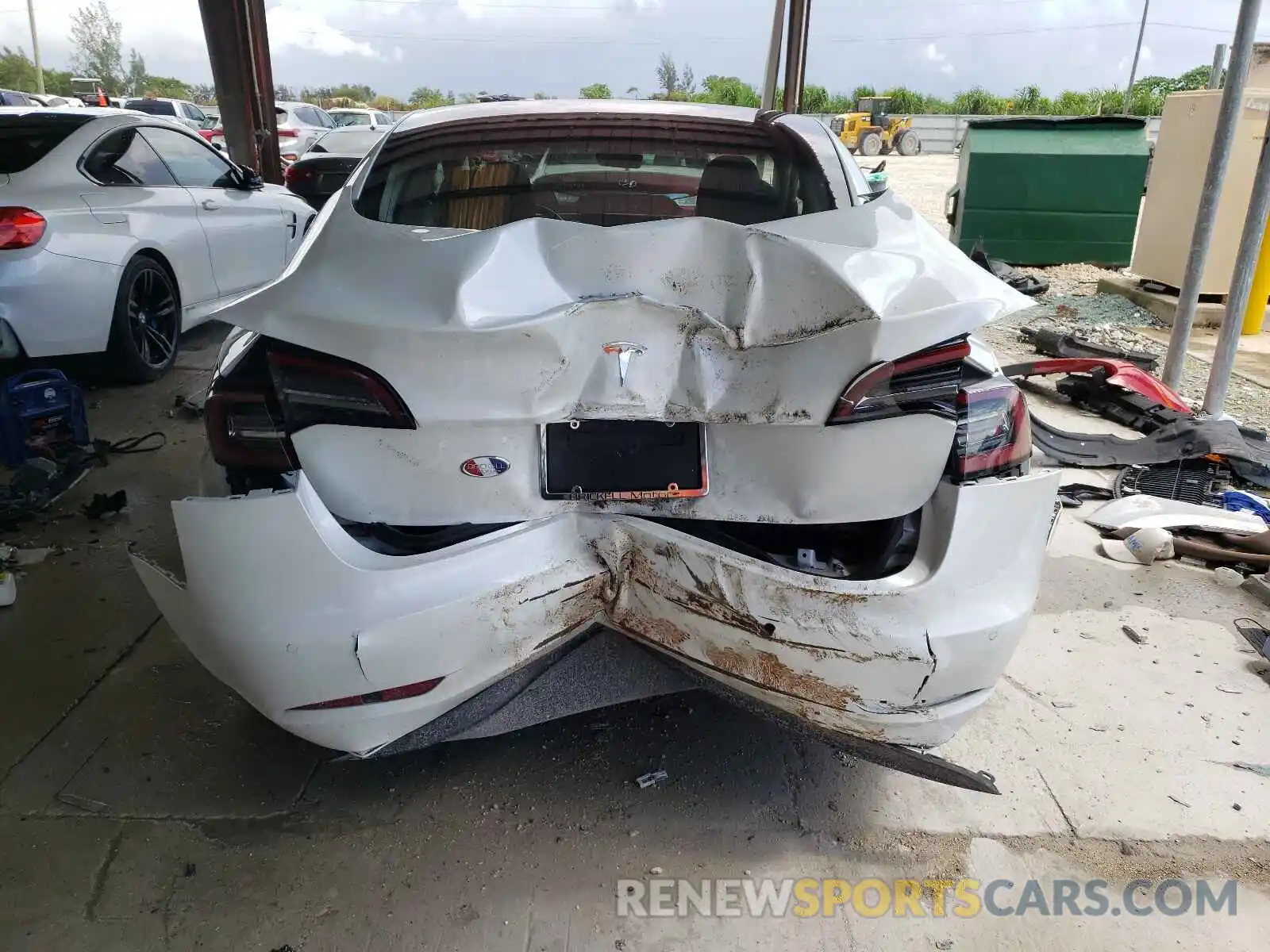 10 Photograph of a damaged car 5YJ3E1EA3KF311688 TESLA MODEL 3 2019