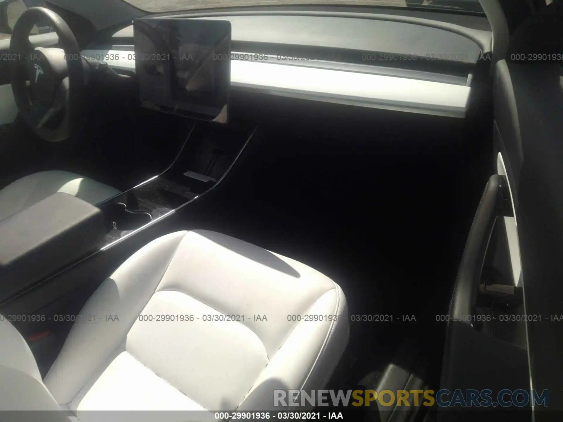 5 Photograph of a damaged car 5YJ3E1EA3KF312002 TESLA MODEL 3 2019