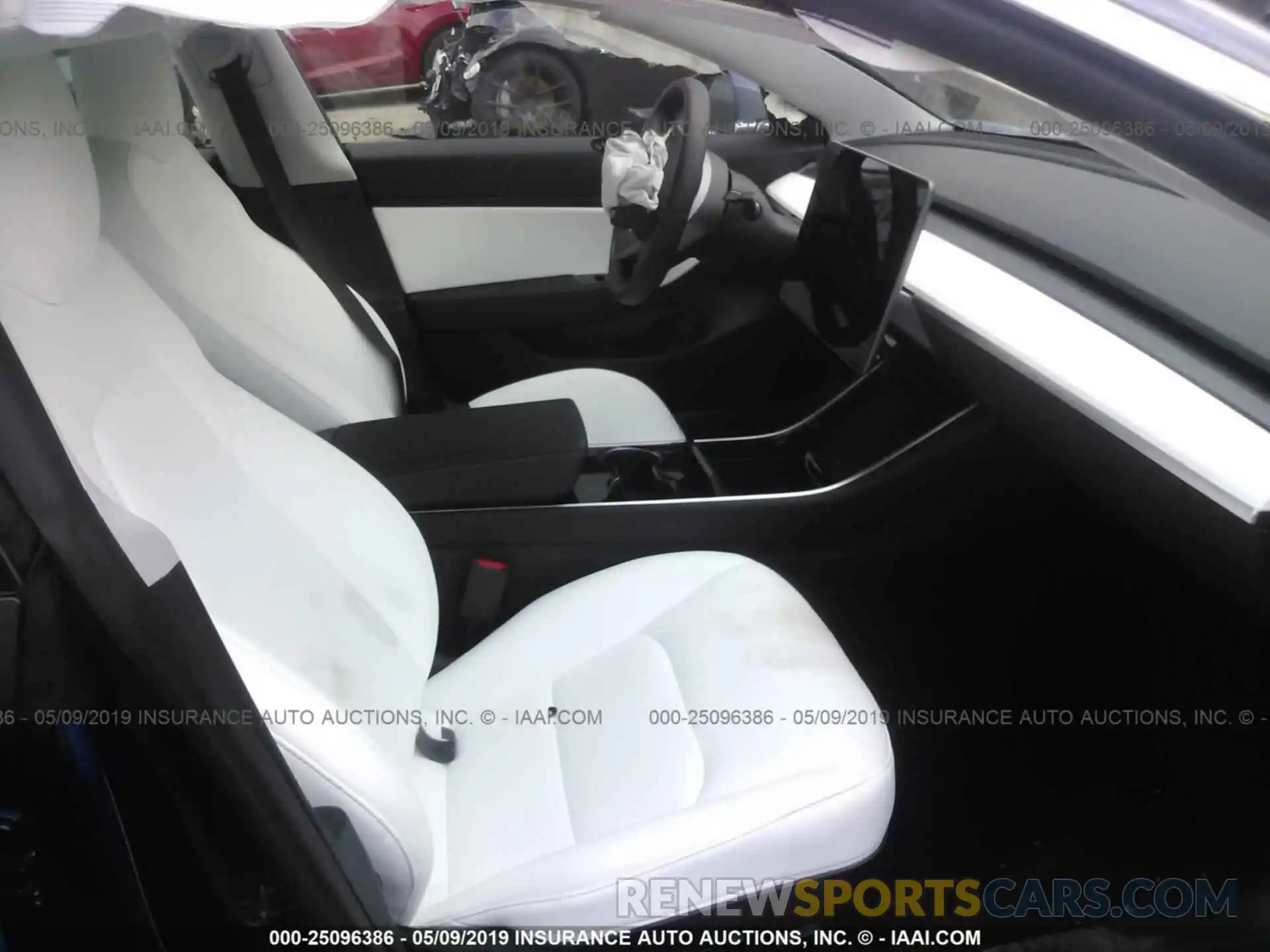 5 Photograph of a damaged car 5YJ3E1EA3KF312355 TESLA MODEL 3 2019