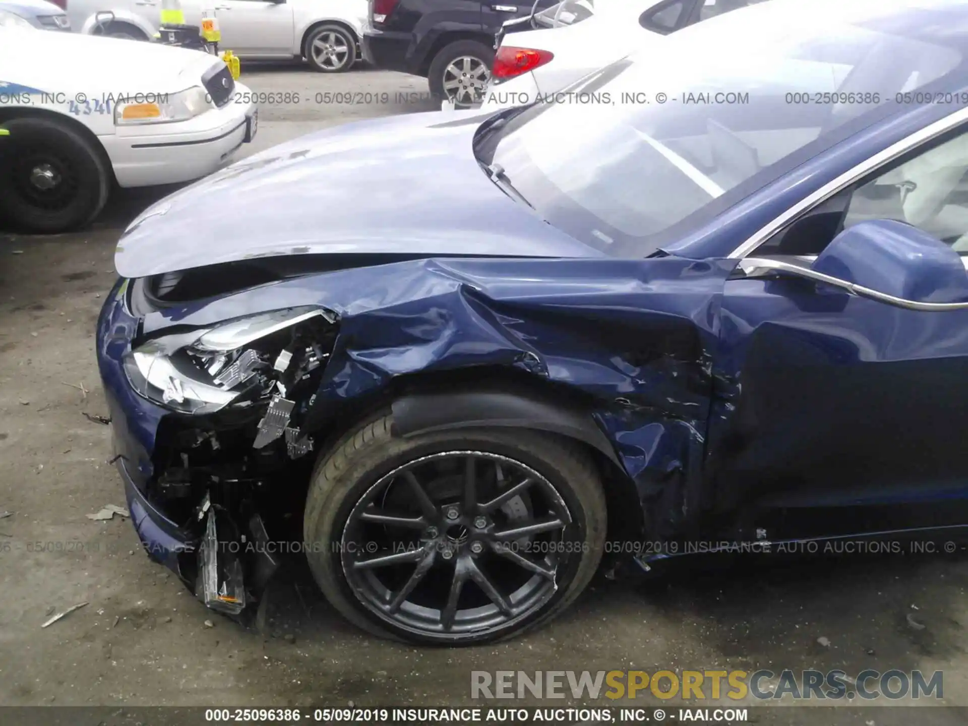 6 Photograph of a damaged car 5YJ3E1EA3KF312355 TESLA MODEL 3 2019