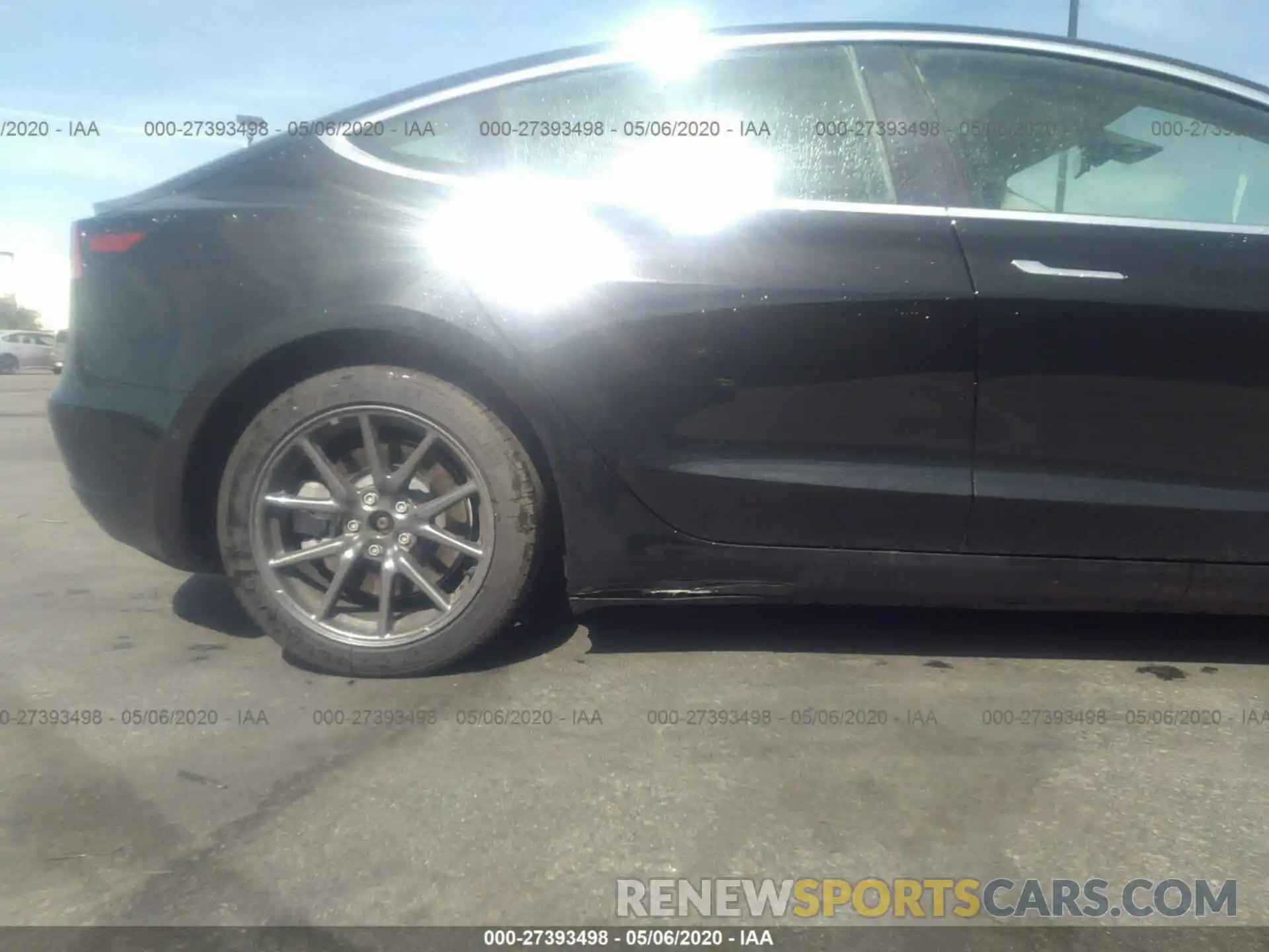 6 Photograph of a damaged car 5YJ3E1EA3KF313490 TESLA MODEL 3 2019