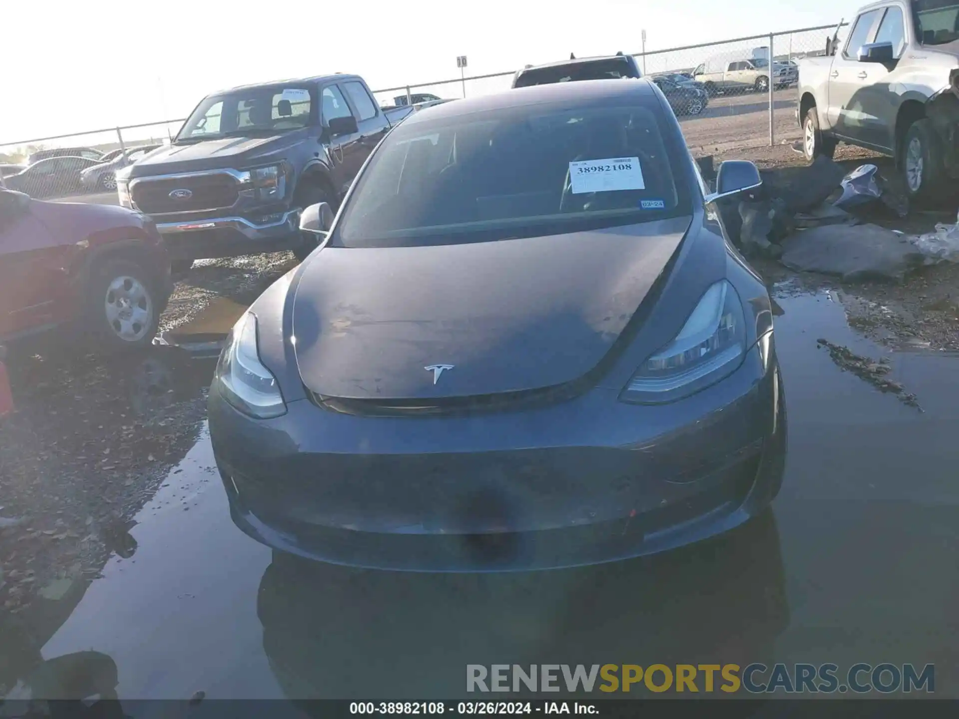 13 Photograph of a damaged car 5YJ3E1EA3KF313506 TESLA MODEL 3 2019