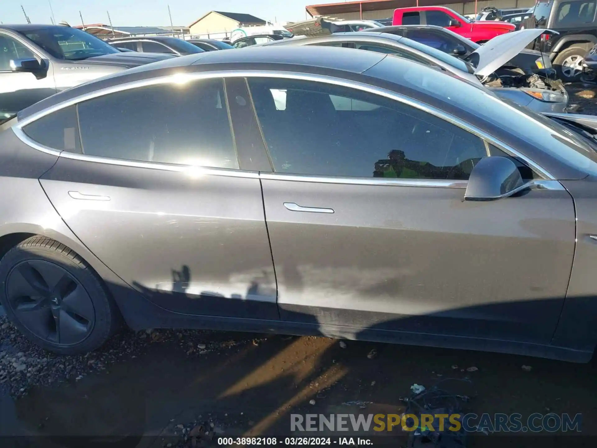 14 Photograph of a damaged car 5YJ3E1EA3KF313506 TESLA MODEL 3 2019