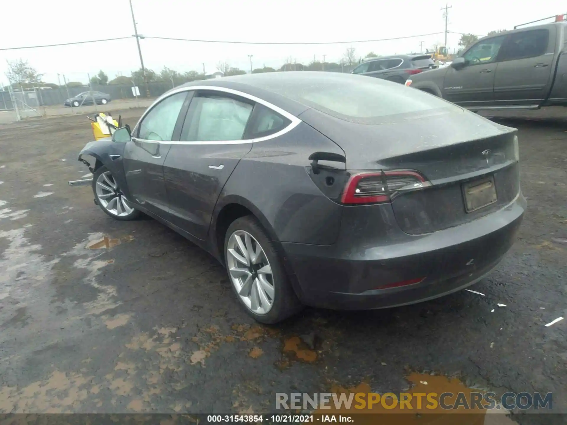 3 Photograph of a damaged car 5YJ3E1EA3KF314414 TESLA MODEL 3 2019