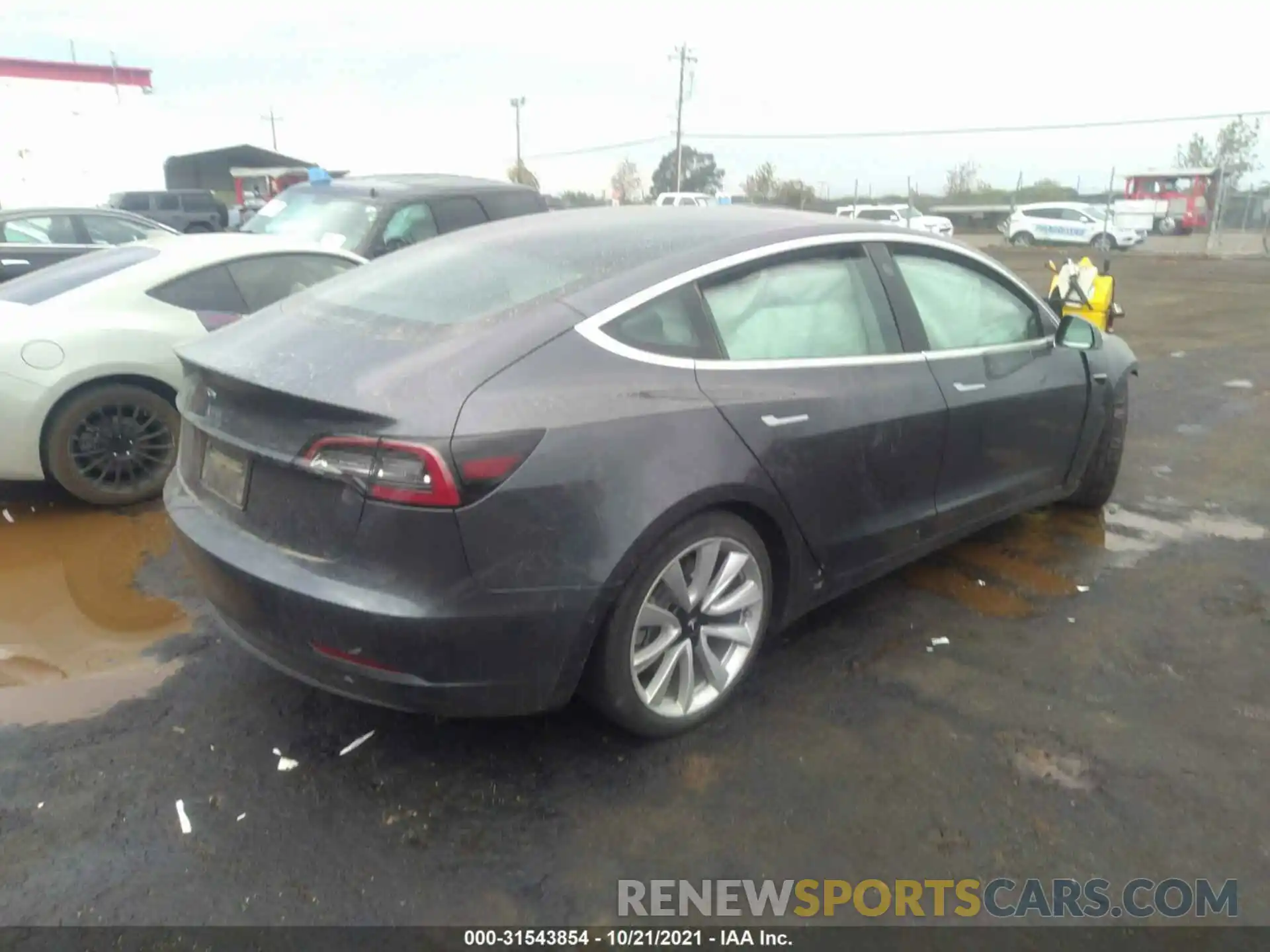 4 Photograph of a damaged car 5YJ3E1EA3KF314414 TESLA MODEL 3 2019