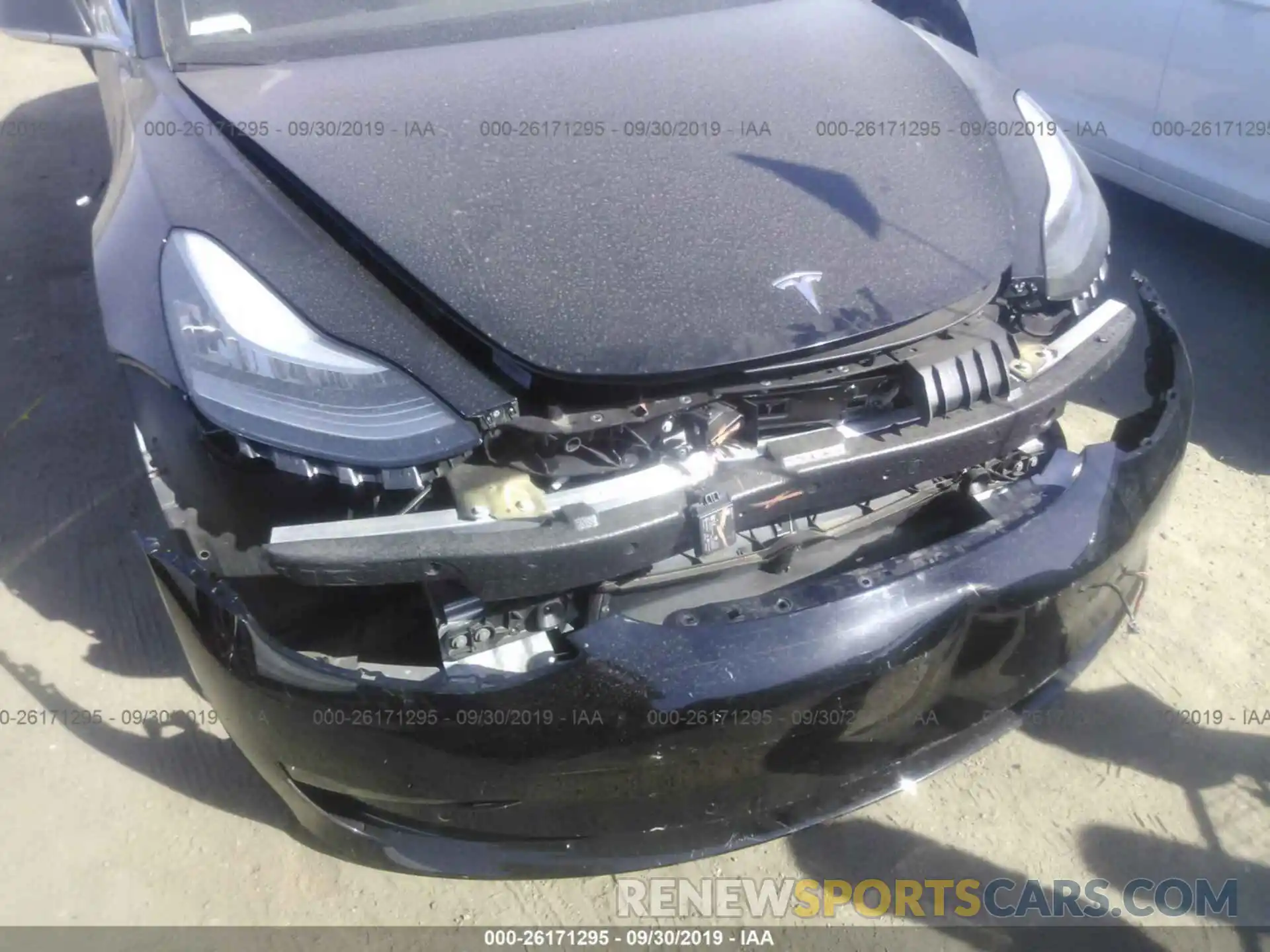 6 Photograph of a damaged car 5YJ3E1EA3KF316857 TESLA MODEL 3 2019