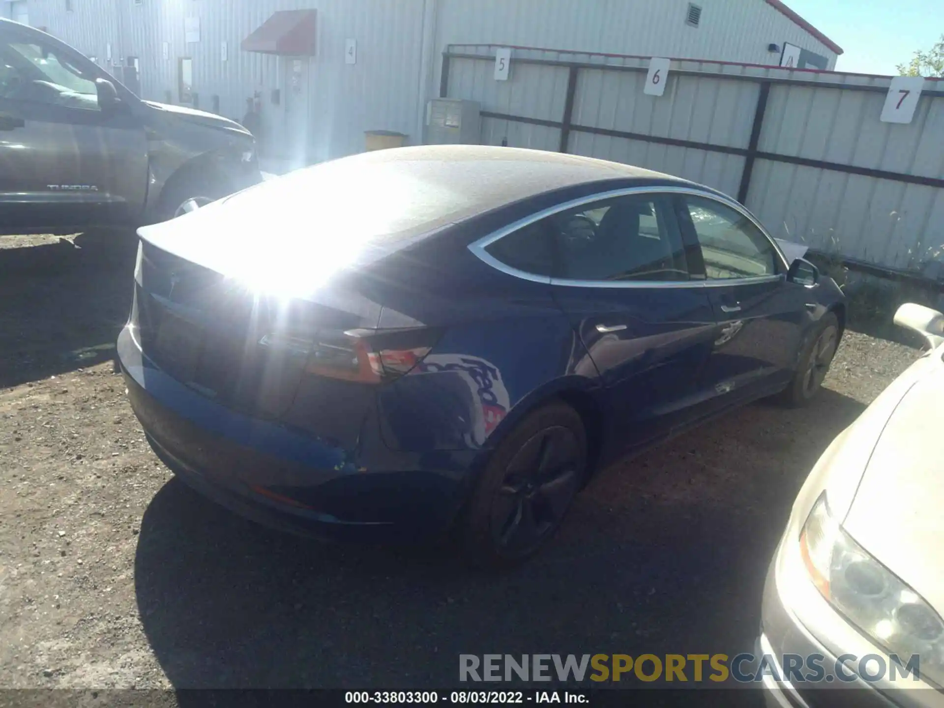 4 Photograph of a damaged car 5YJ3E1EA3KF317362 TESLA MODEL 3 2019