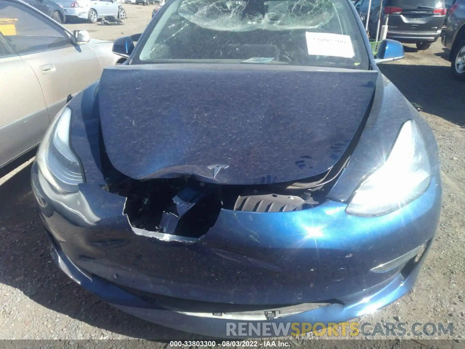 6 Photograph of a damaged car 5YJ3E1EA3KF317362 TESLA MODEL 3 2019